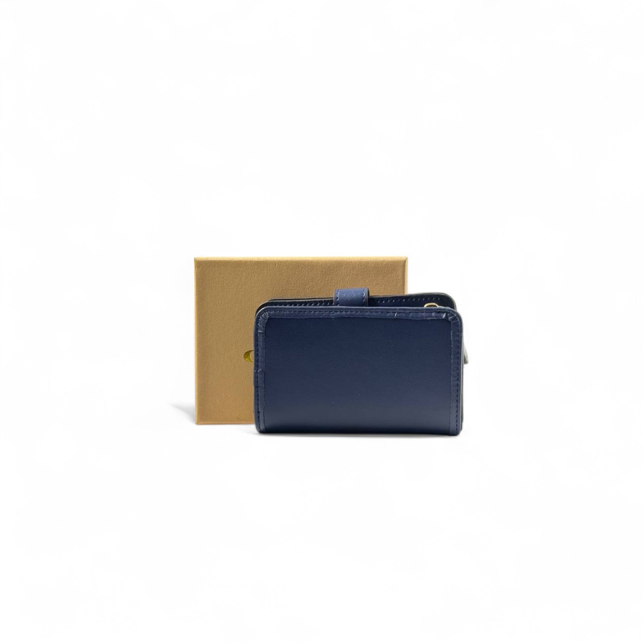 ๐ Coach C Signature Wallet โ Deep Navy with Gold Accent โจ