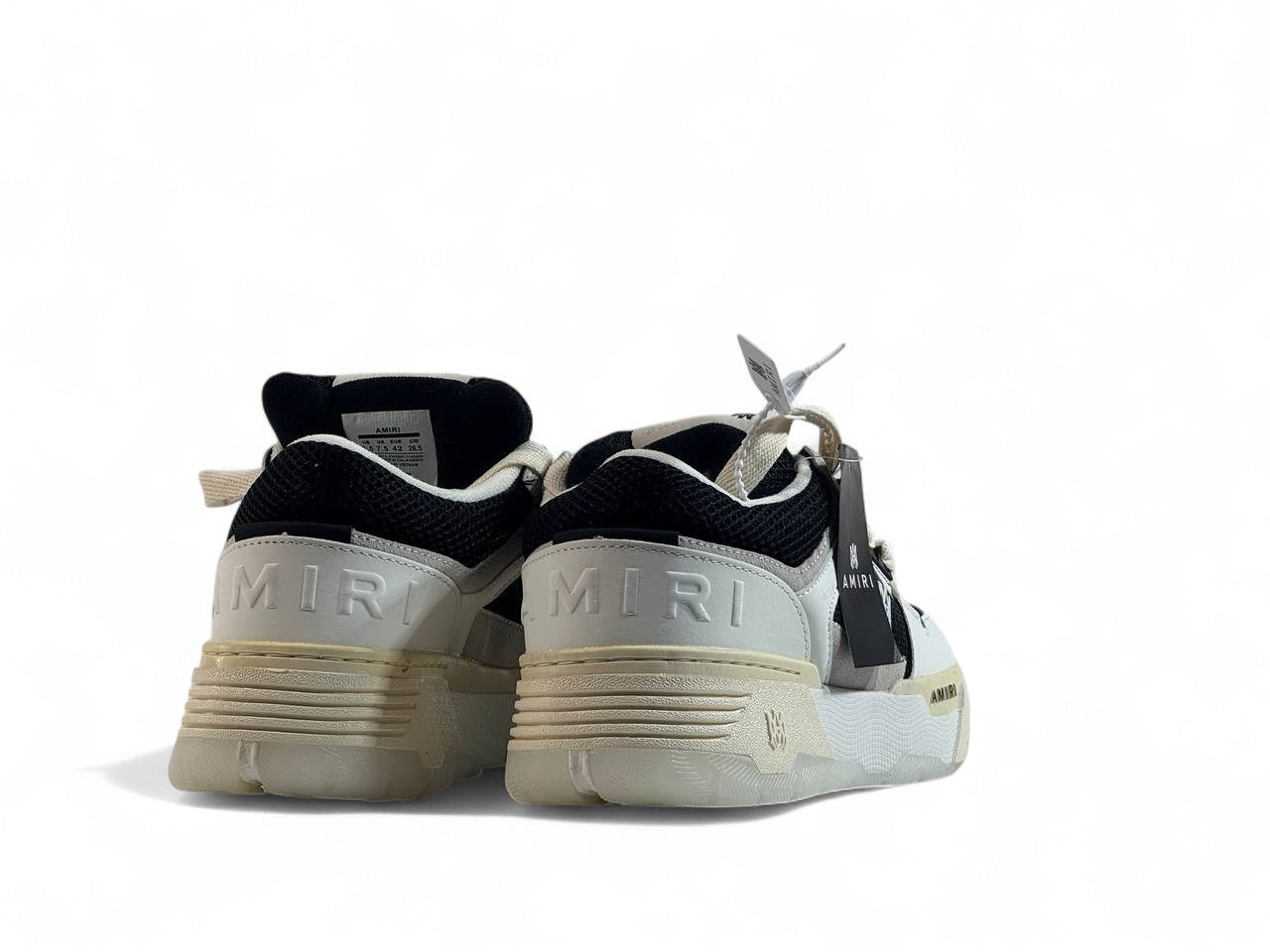 🔥 Amiri Skel Top White Black 👟 | Power Meets Style