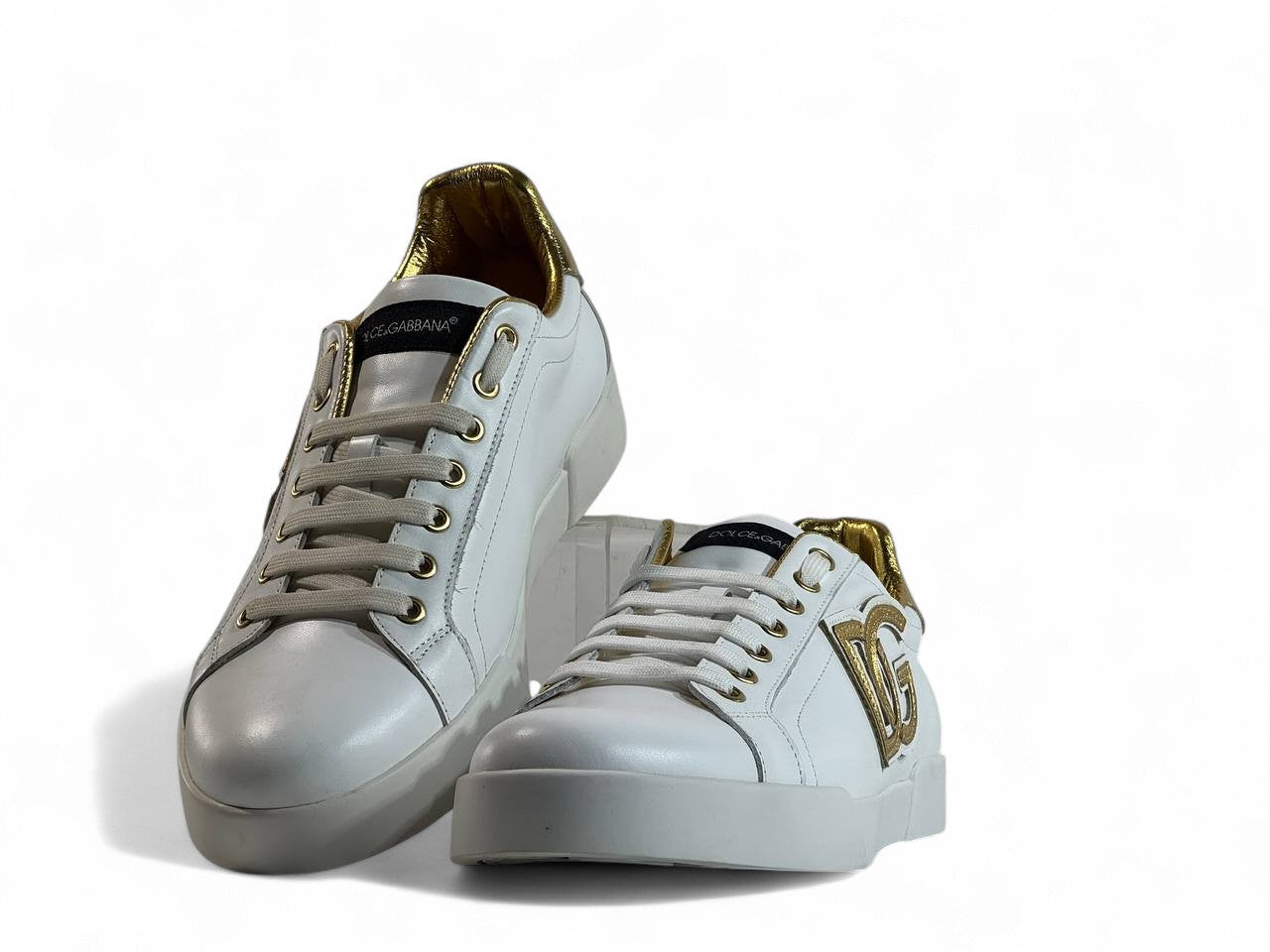 ✨ Dolce & Gabbana Portofino White Gold 👟 | Power Meets Elegance