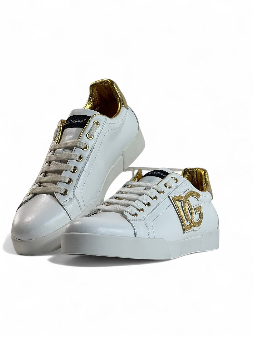 ✨ Dolce & Gabbana Portofino White Gold 👟 | Power Meets Elegance