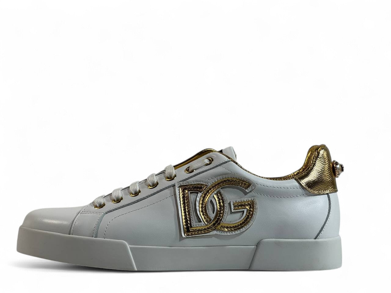 ✨ Dolce & Gabbana Portofino White Gold 👟 | Power Meets Elegance