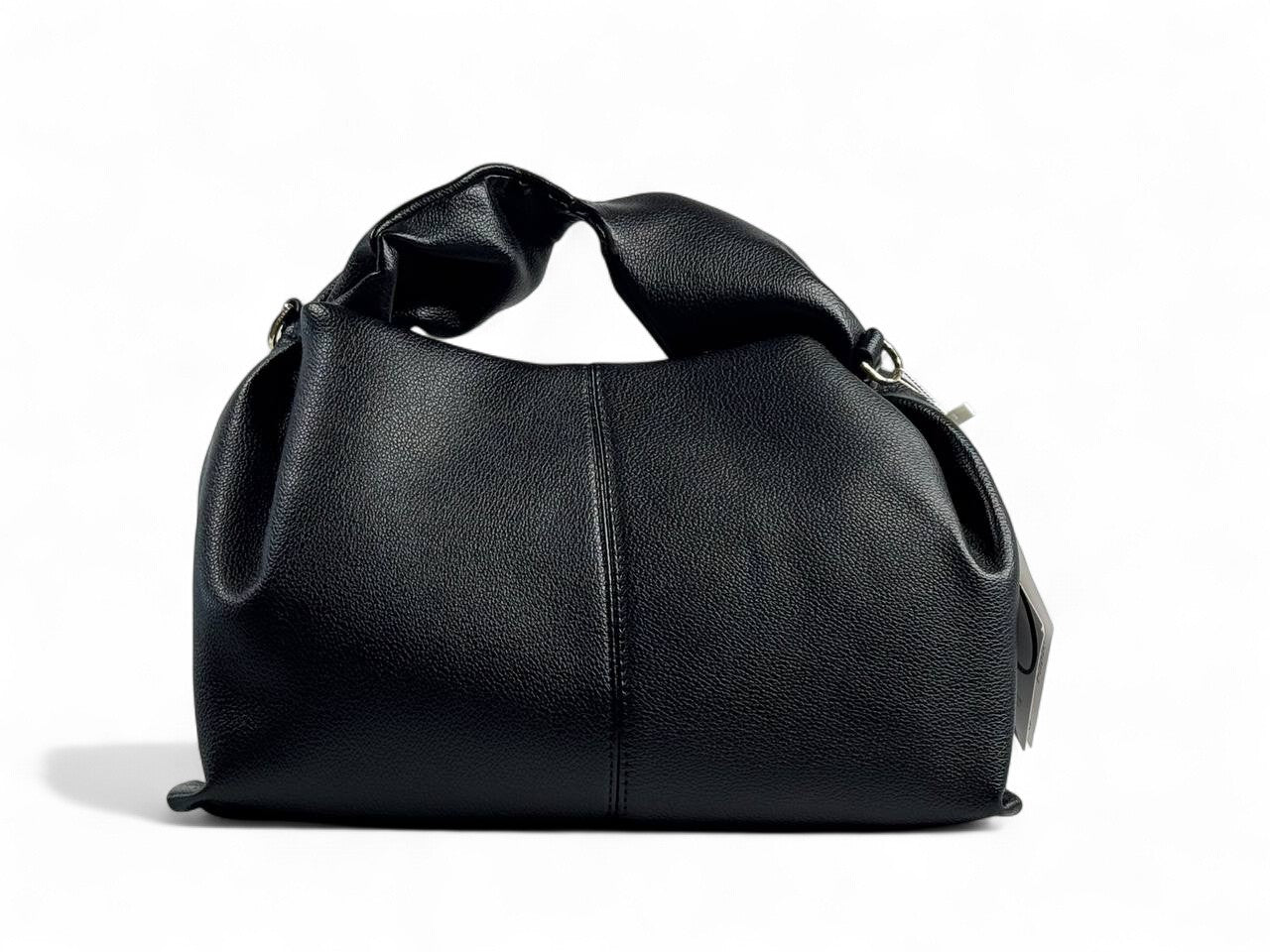 🖤 Polène Folded Leather Tote Bag – Noir Elegance Edition 🖤