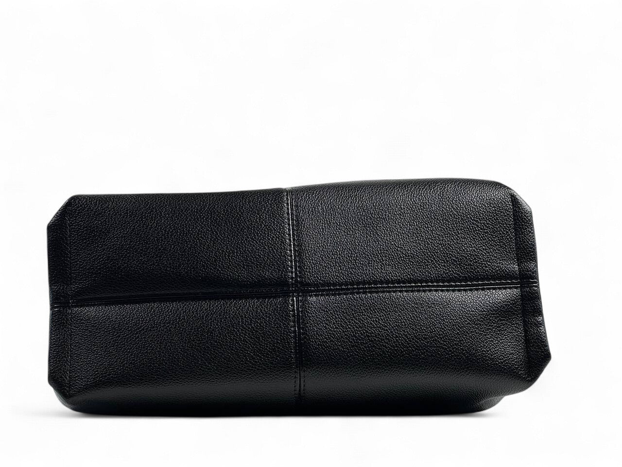 🖤 Polène Folded Leather Tote Bag – Noir Elegance Edition 🖤