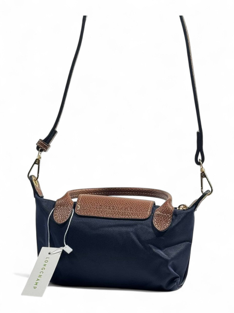 💙 Longchamp Le Pliage Crossbody Bag – Navy Mini Edition 💙
