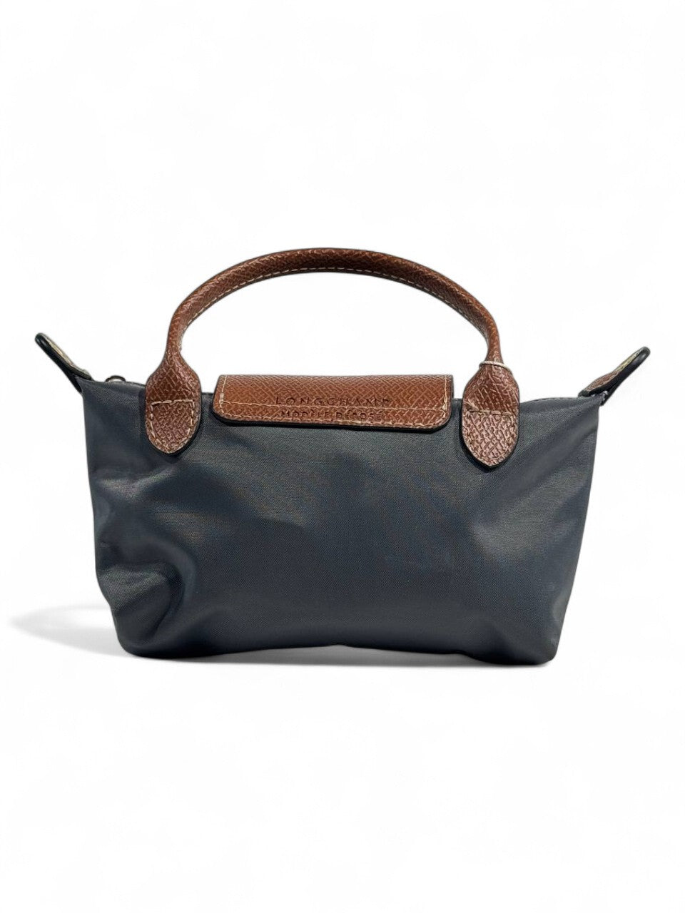 🖤 Longchamp Le Pliage Mini Tote – Charcoal Edition 🖤