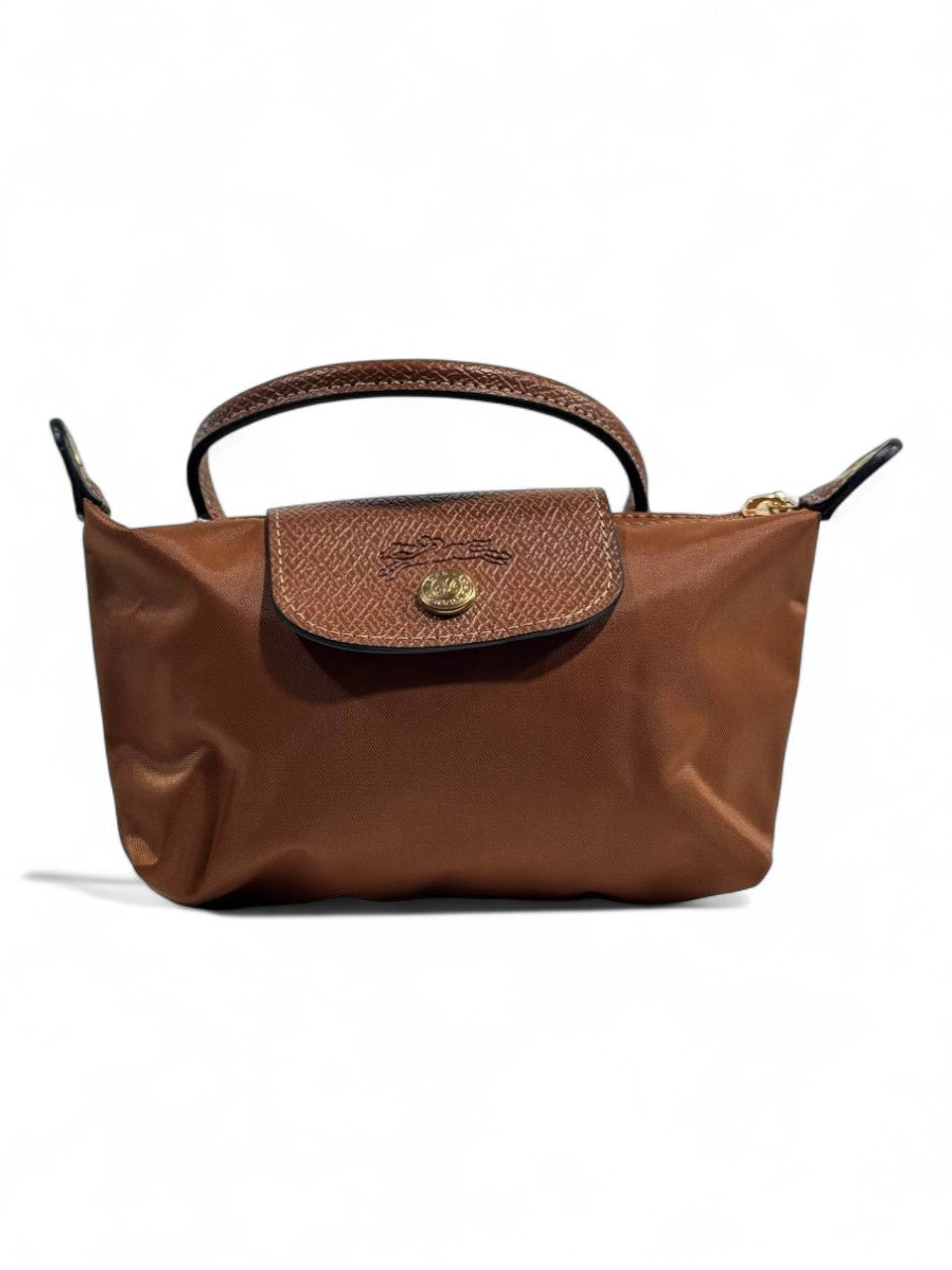 🤎 Longchamp Le Pliage Crossbody Bag – Caramel Mini Edition 🤎