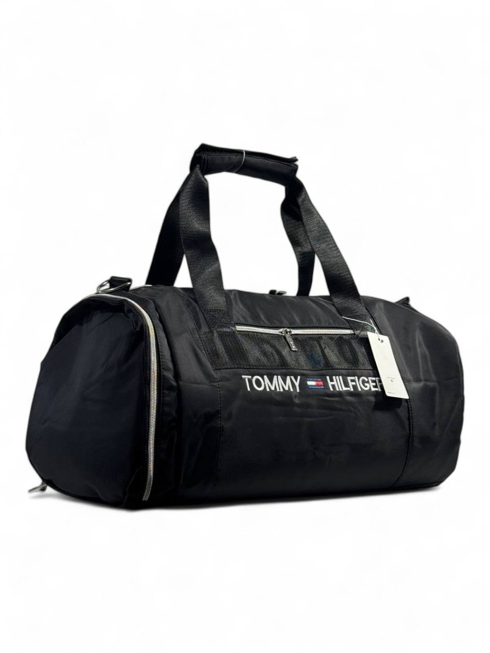 🖤 Tommy Hilfiger Duffel Bag – Black Classic Edition 🖤