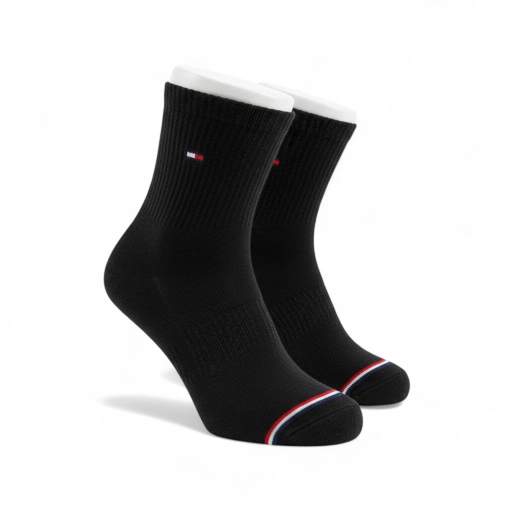 🧦 Tommy Hilfiger Classic Black Socks – Pack of 3 👟