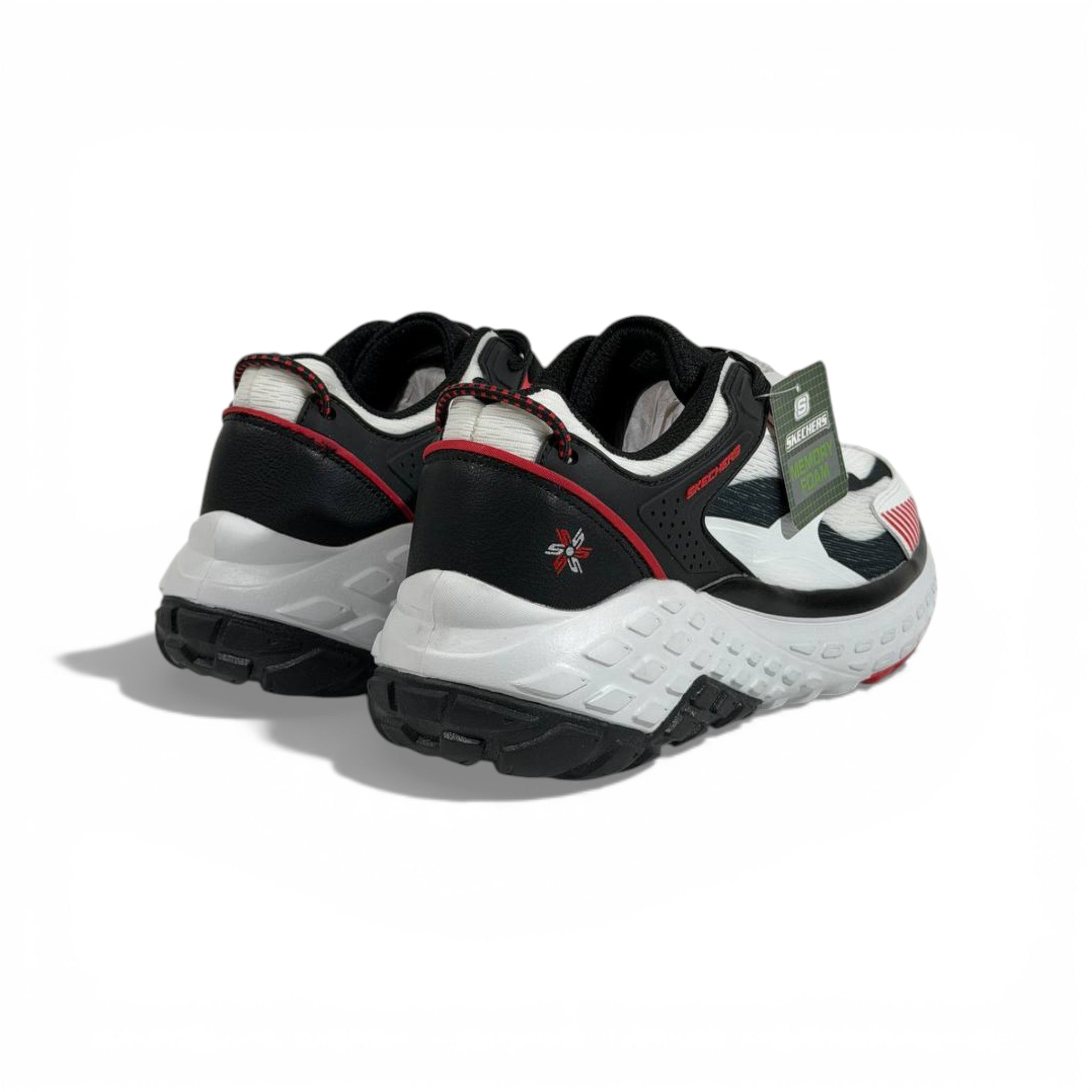 🔴⚫ Skechers Monster Evo Sneakers – Bold Style, Rugged Comfort & Performance 👟🔥