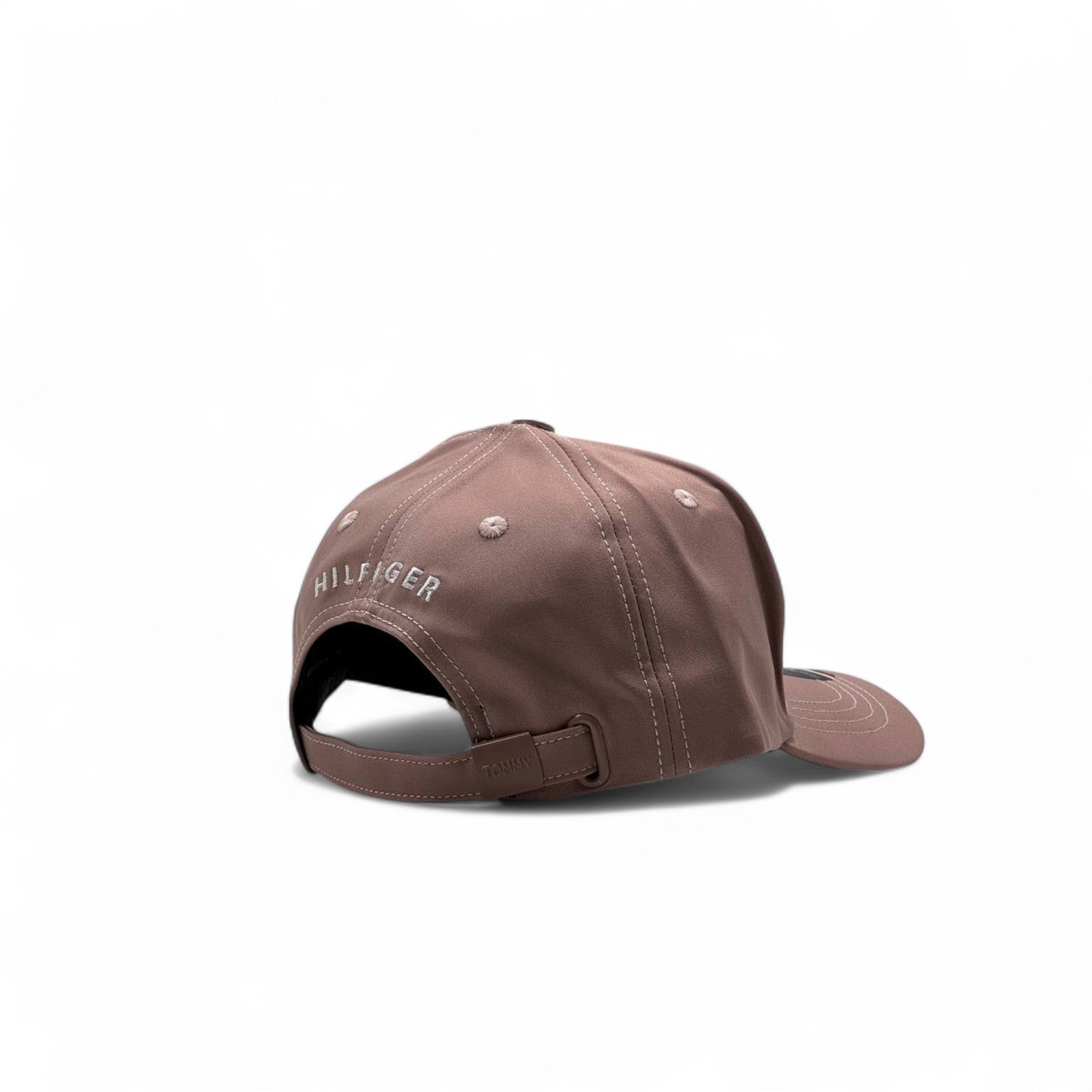 Tommy Hilfiger Varsity Cap โ Dusty Rose Edition ๐งข๐ธ
