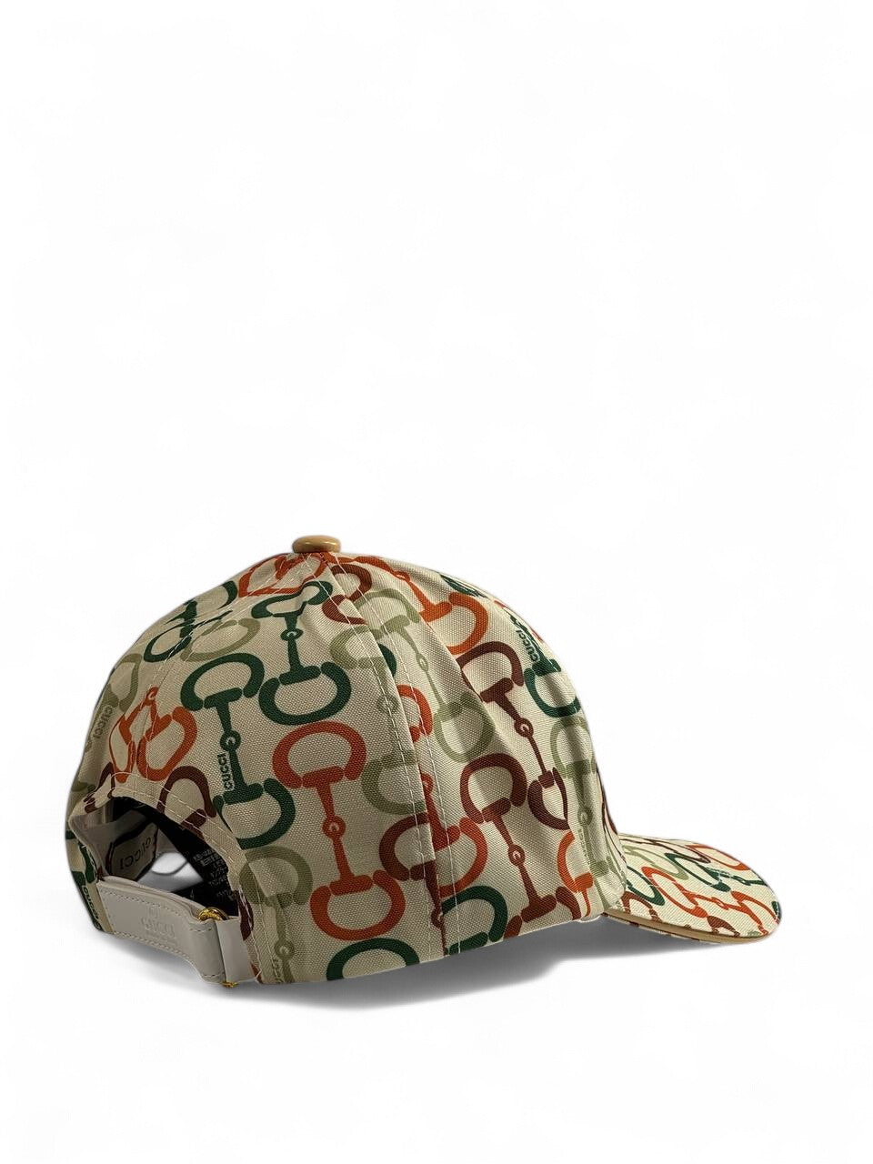 Gucci Beige Multicolor Monogram Cap 🤎💚🧡 | Luxury Designer Statement Hat