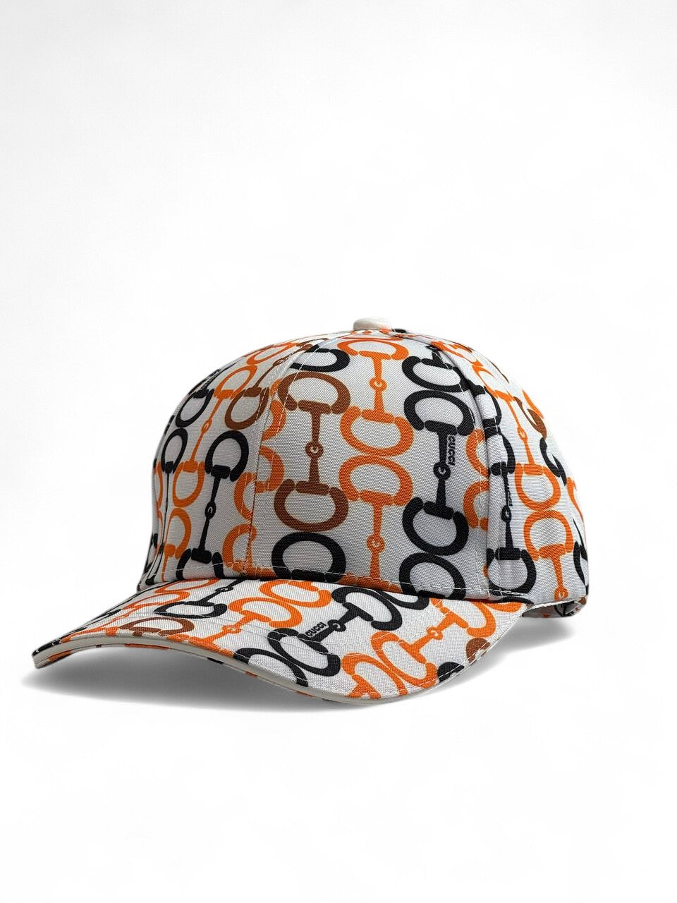 Gucci White Monogram Cap 🧡🖤 | Iconic Luxury Streetwear for Bold Style