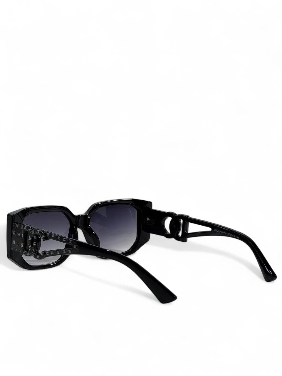 🖤 Dolce & Gabbana Oversized Black Baroque Sunglasses