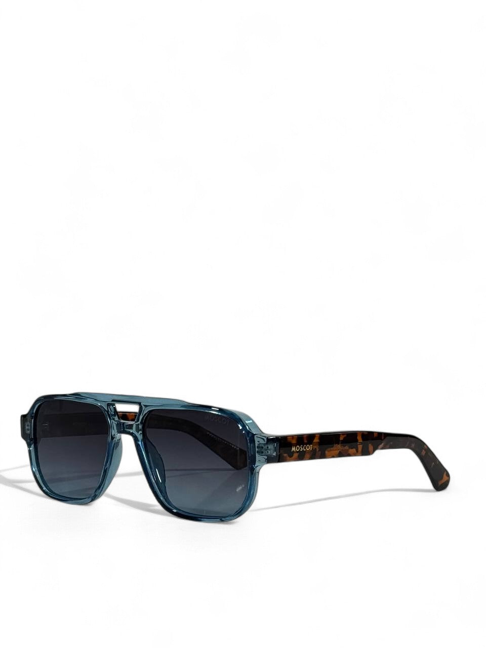 💙 Moscot Blue Tortoise Classic Aviator Sunglasses