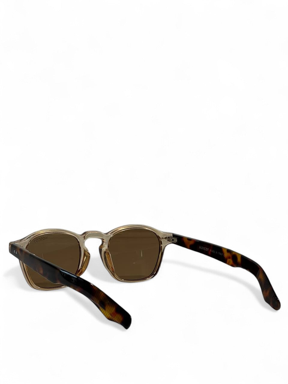 🕶️ Moscot Classic Sunglasses – Champagne & Tortoise Edition