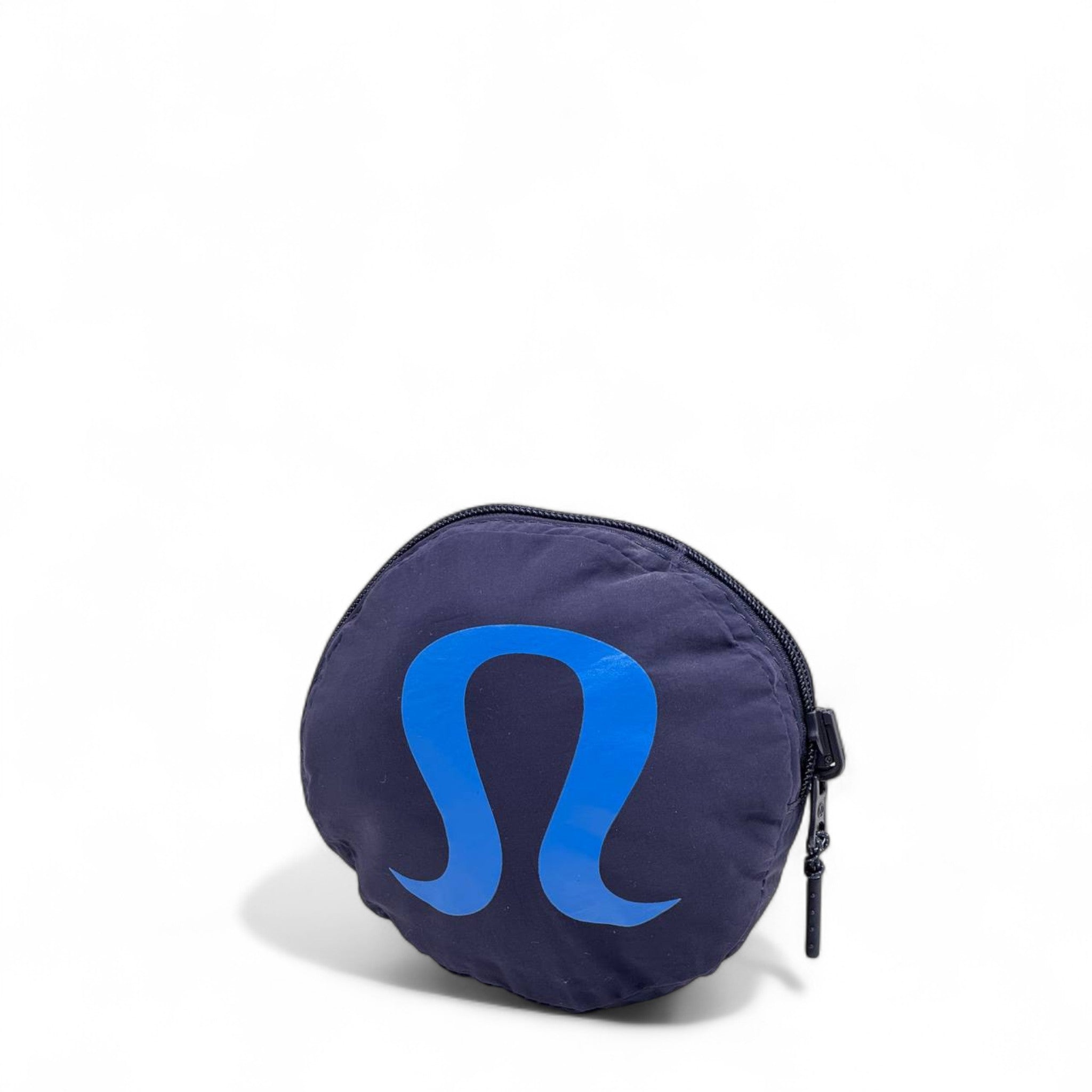 Lululemon Packable Tote Bag – Navy Blue 💼🌀 Foldable from Mini to Maxi