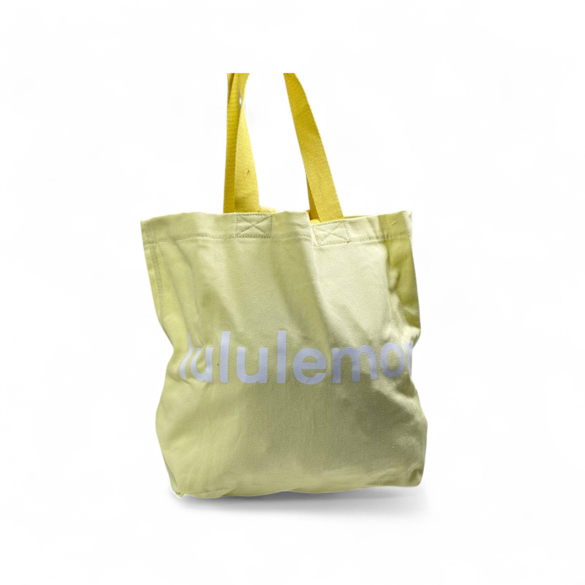 Lululemon Sunshine Canvas Tote โ Yellow with White Logo โ๏ธ๐