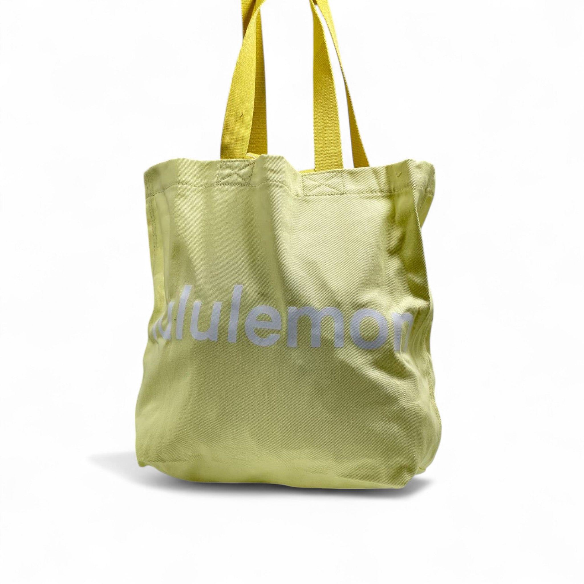 Lululemon Sunshine Canvas Tote โ Yellow with White Logo โ๏ธ๐