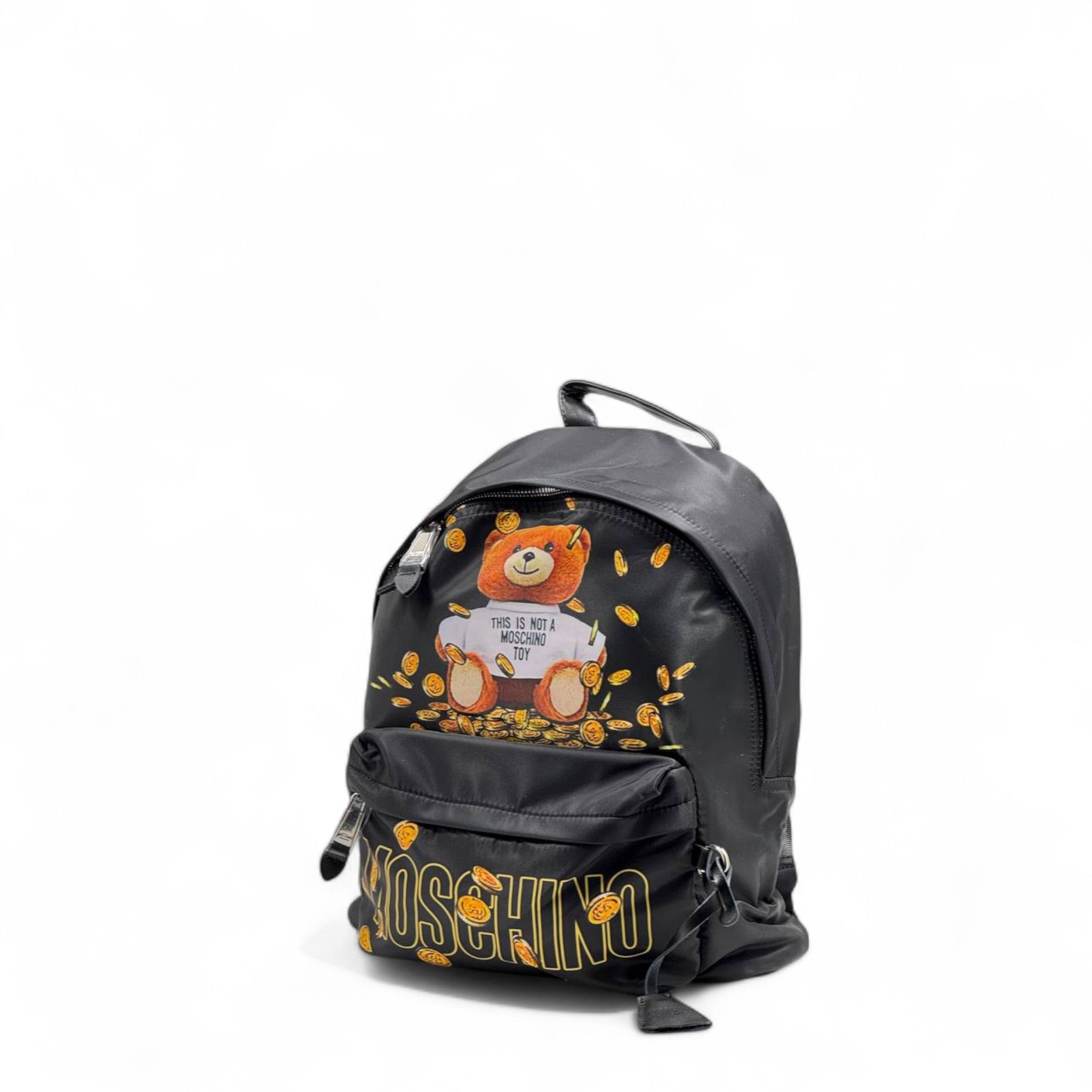 Moschino Teddy Toy Black Backpack 🧸💰