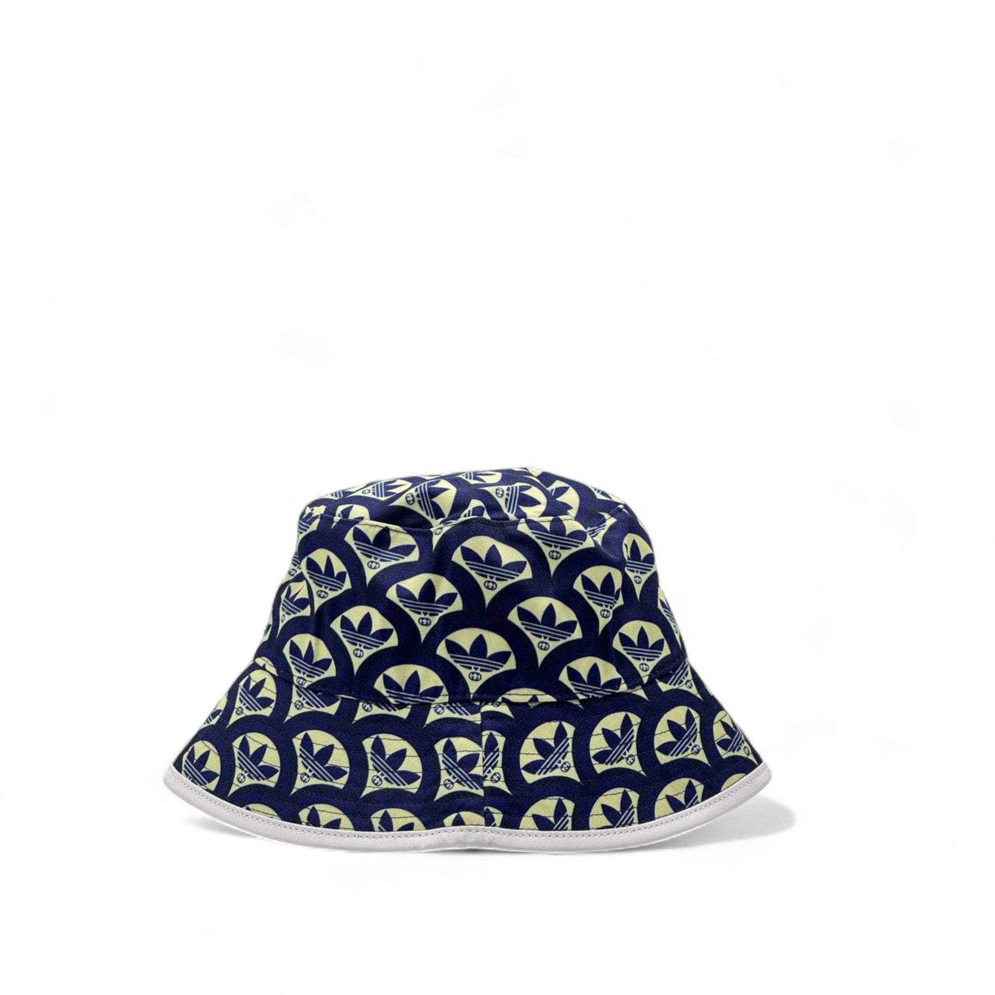 Adidas Trefoil Retro Bucket Hat โ Navy & Cream Love Edition ๐๐ค