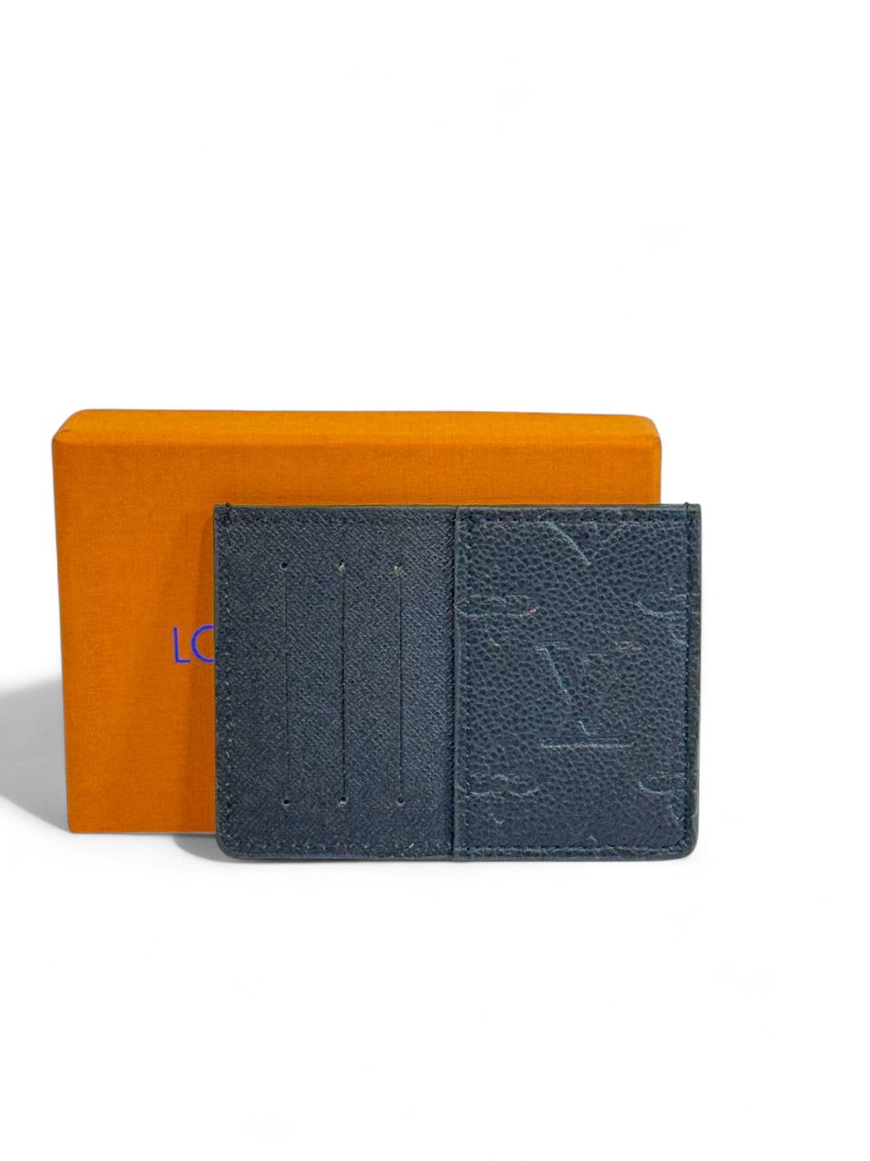🖤 Louis Vuitton Black Epi Leather Card Holder – Minimalist Power & Timeless Luxury 💼