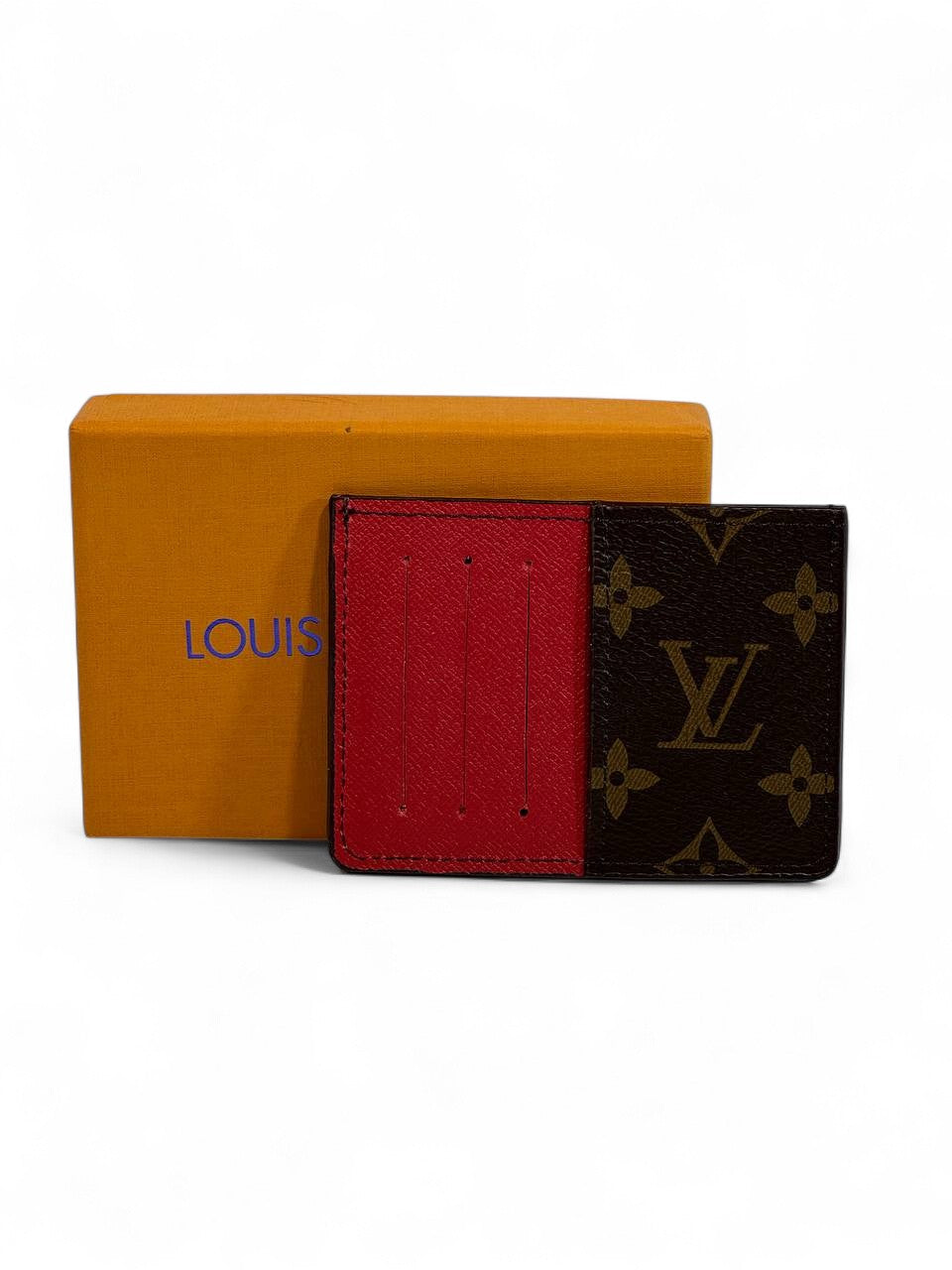 ❤️ Louis Vuitton Monogram Canvas Card Holder – Bold Luxury Meets Everyday Style 💼