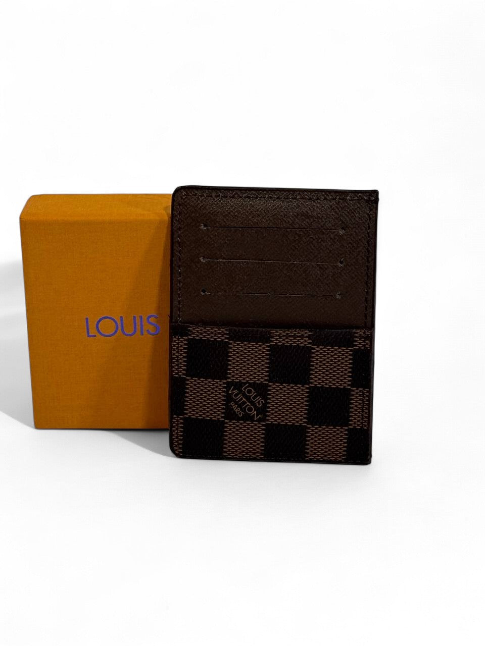 🤎 Louis Vuitton Damier Ebene Card Holder – Classic Charm, Everyday Sophistication 💼