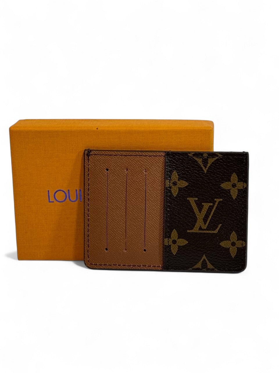 🤎 Louis Vuitton Monogram Canvas Card Holder – Brown Edition of Refined Luxury 💼
