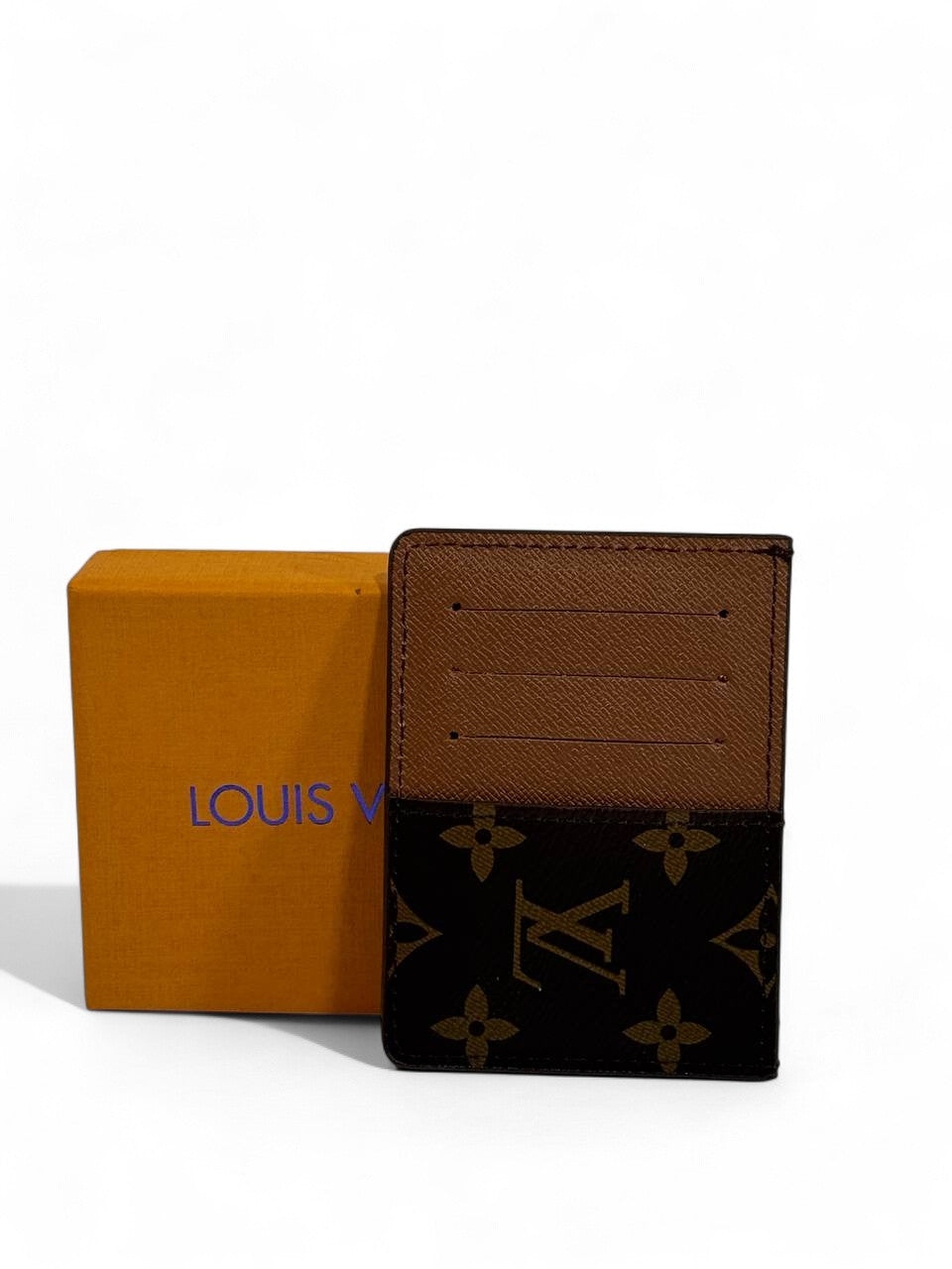 🤎 Louis Vuitton Monogram Canvas Card Holder – Brown Edition of Refined Luxury 💼