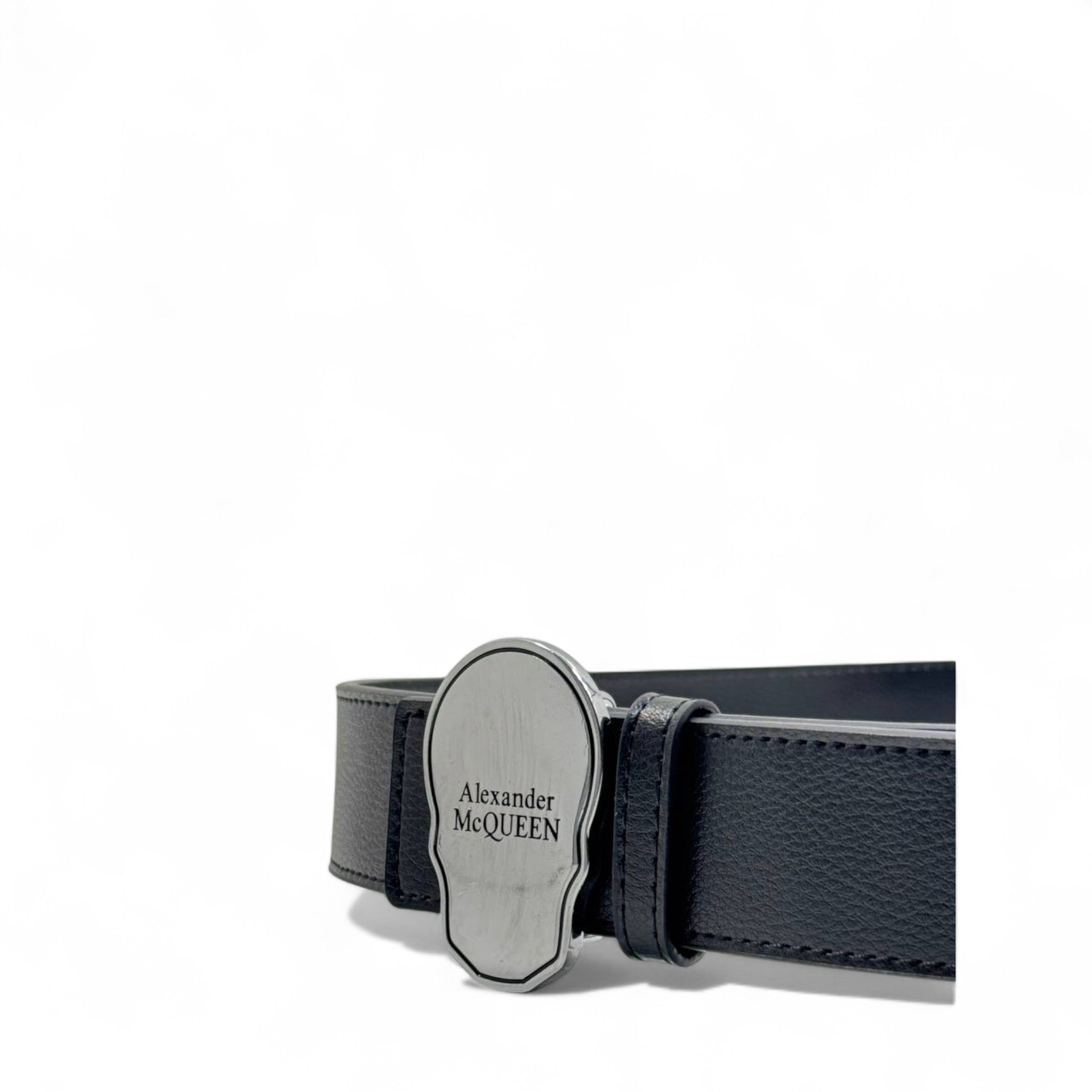 Alexander McQueen Skull Belt โ 120CM | Dark Elegance Meets Rebellion ๐