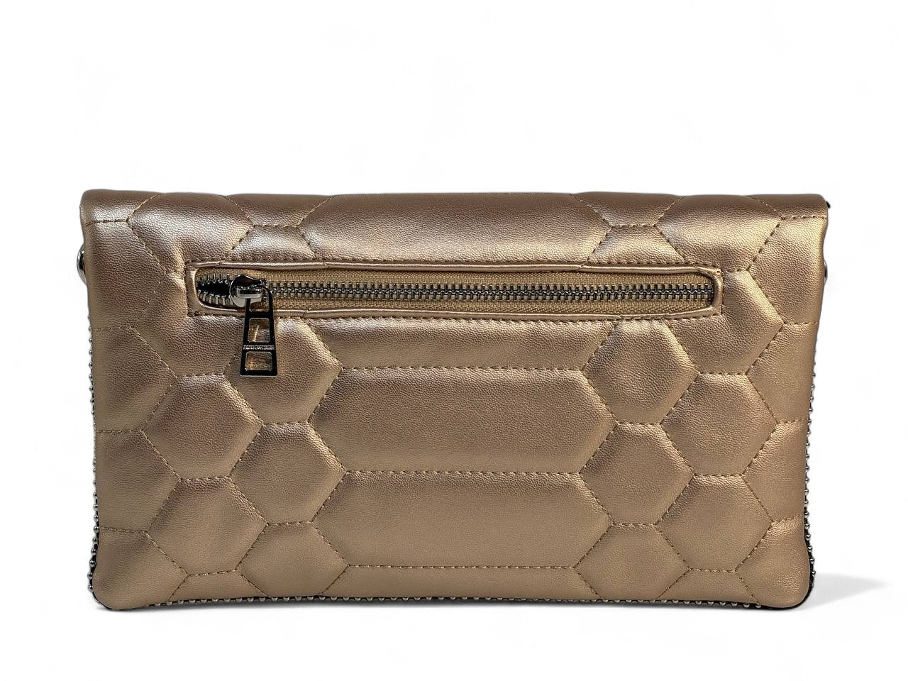✨ ZADIG & VOLTAIRE Gold Quilted Wing Bag ✨