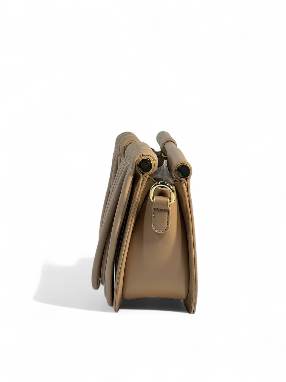 🤎 BOTTEGA VENETA-INSPIRED Semi-Moon Sculpted Bag — Nude Edition 🤎