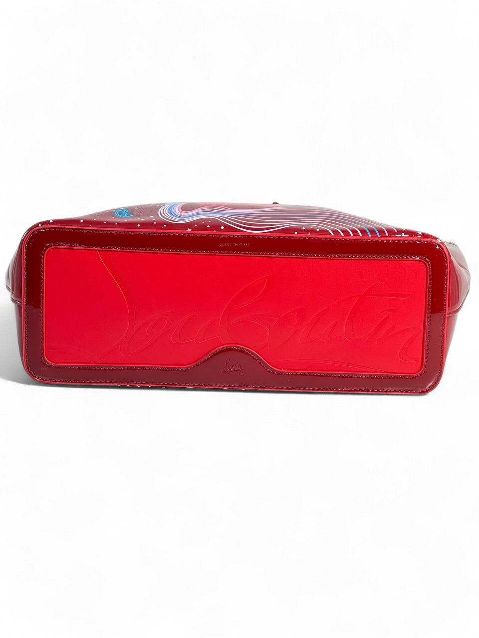 ❤️ Christian Louboutin-Inspired “Starburst” Patent Tote — Red Edition ❤️