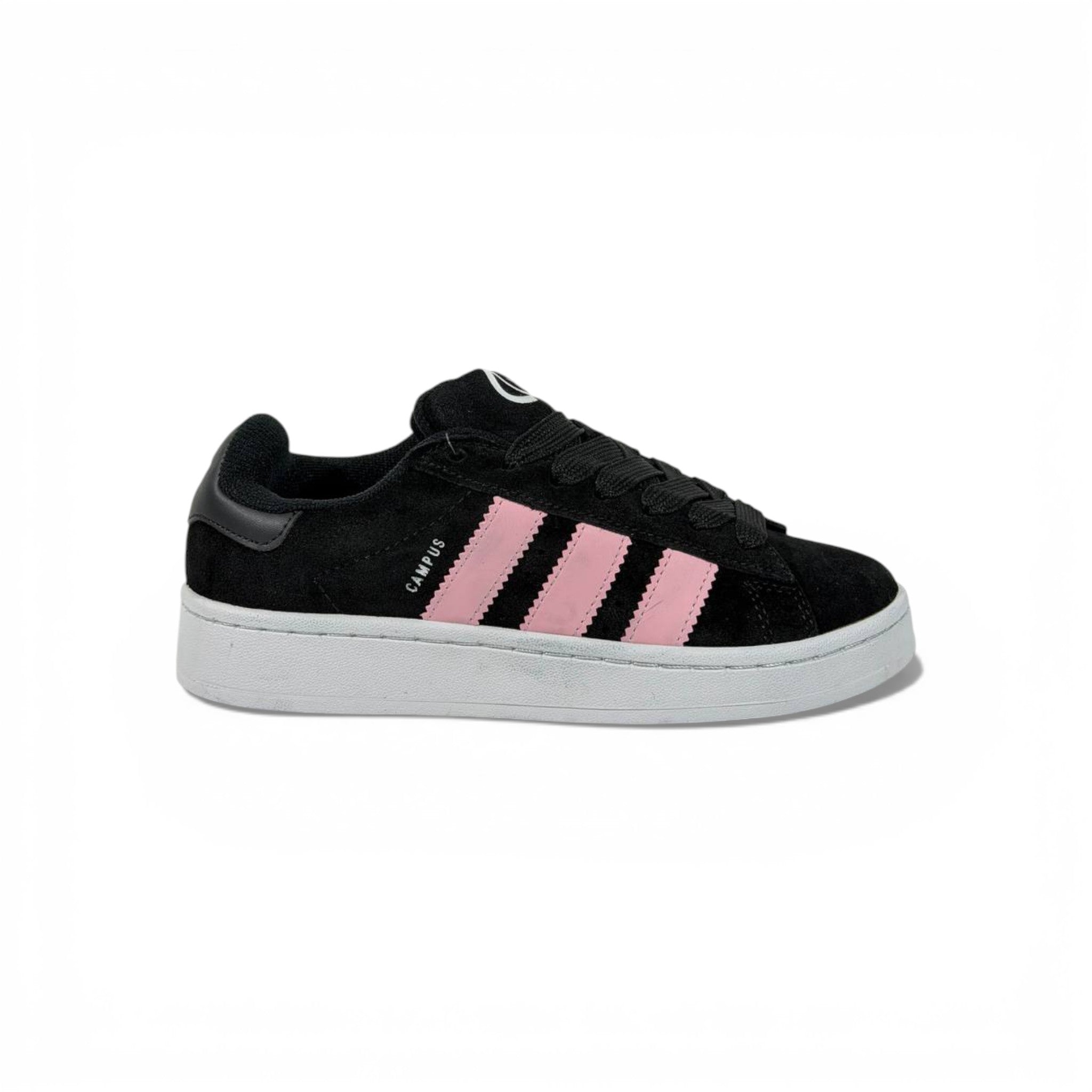 🖤💗 Adidas Campus Sneakers – Black & Pink | Women