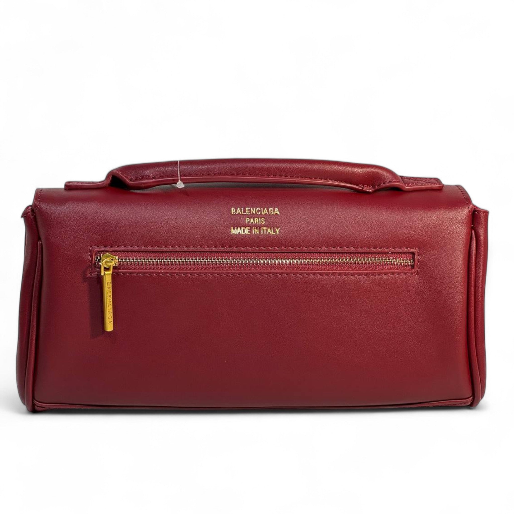 Balenciaga Burgundy Leather Handbag ❤️ | Parisian Elegance & Italian Craftsmanship