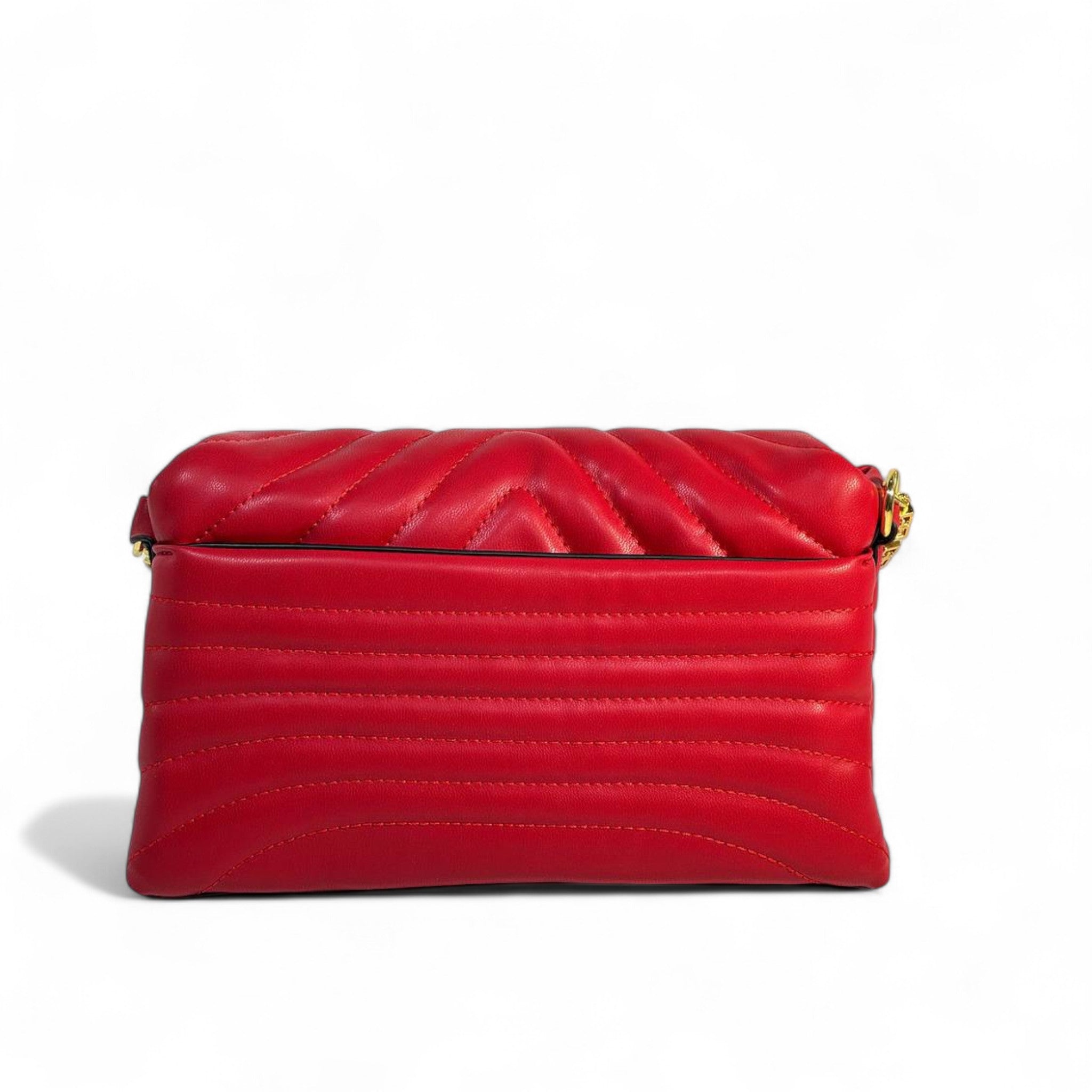 Givenchy Red Quilted Leather Bag ❤️ | Gold 4G Icon Shoulder Bag