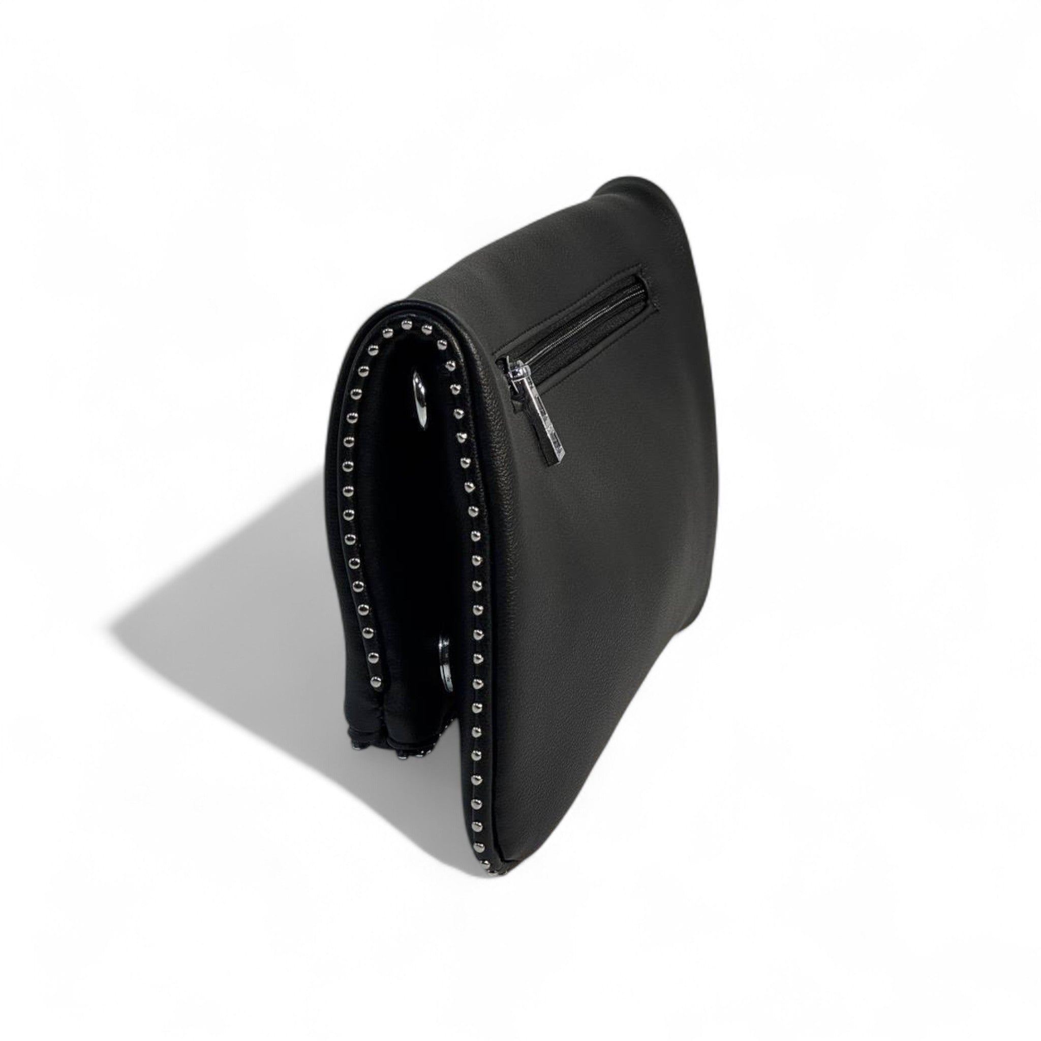 Zadig & Voltaire Crystal Wings Clutch 💎 | Studded Black Evening Bag