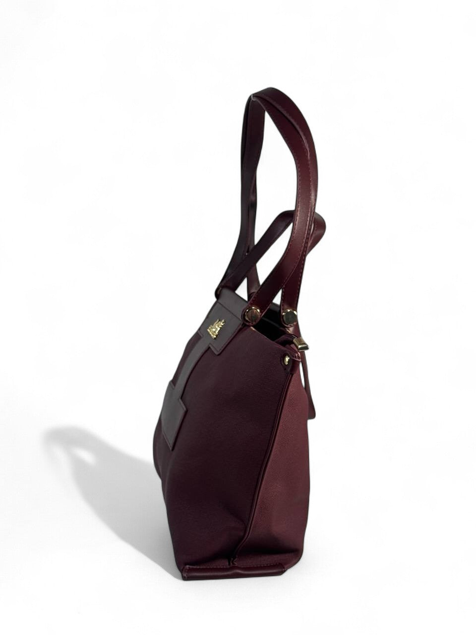 👜 Hermès-Inspired Tote Set — Burgundy Elegance Edition 🍷