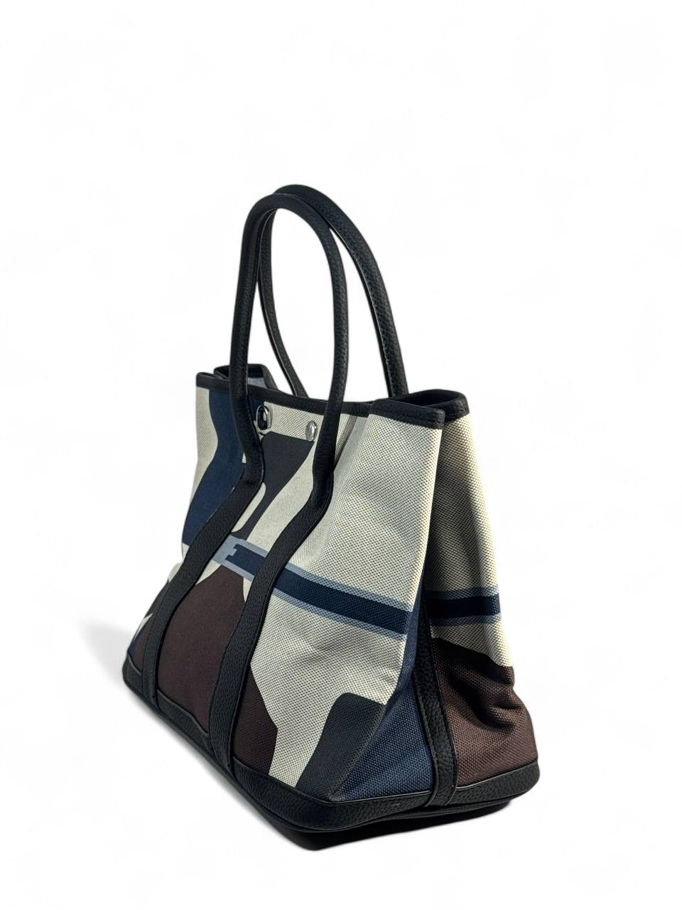 🖤 Hermès-Inspired Canvas Tote — Noir Edition 🖤
