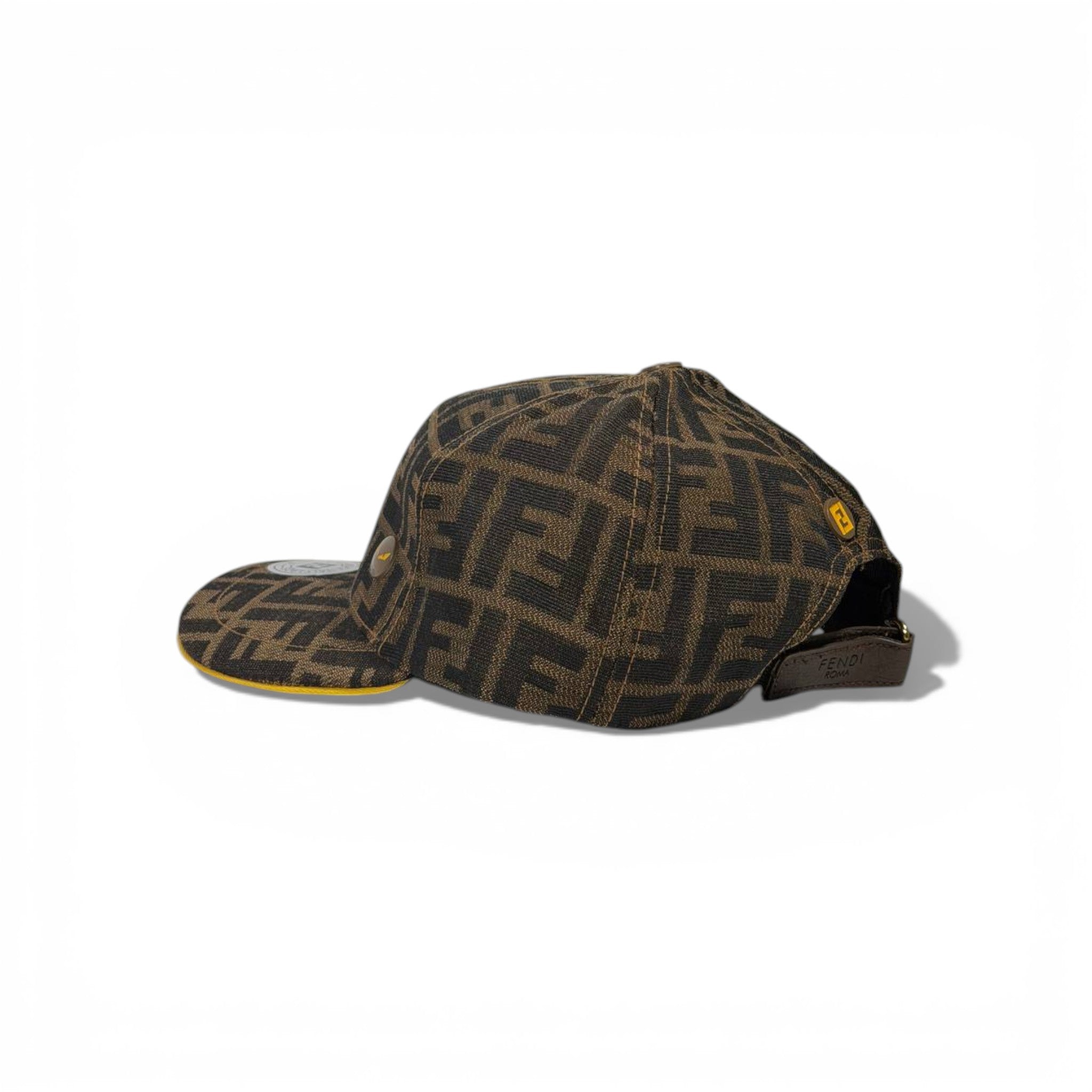 🧢🔥 FENDI SIGNATURE MONOGRAM BASEBALL CAP 🔥🧢