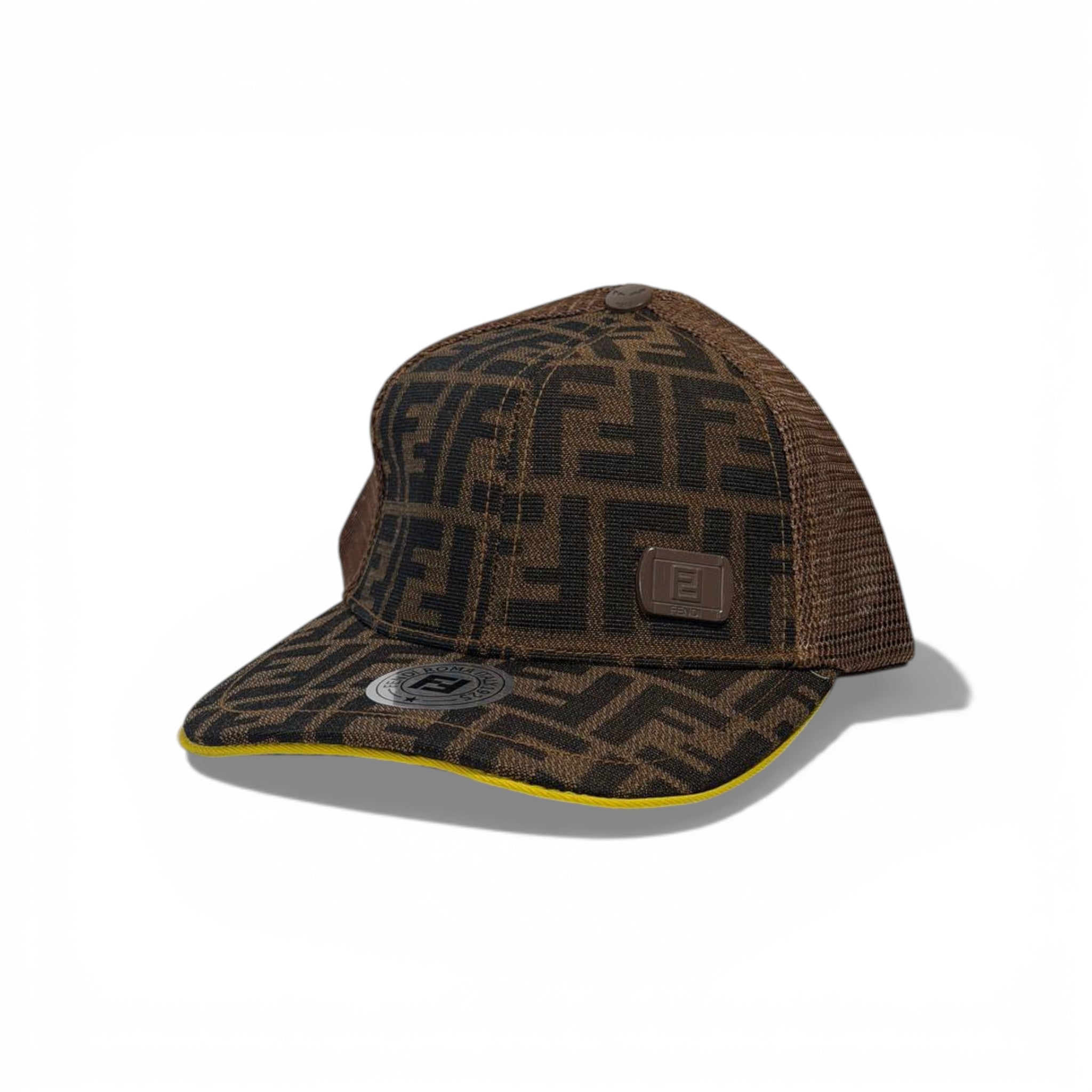 🧢🔥 FENDI SIGNATURE FF LOGO BASEBALL CAP 🔥🧢