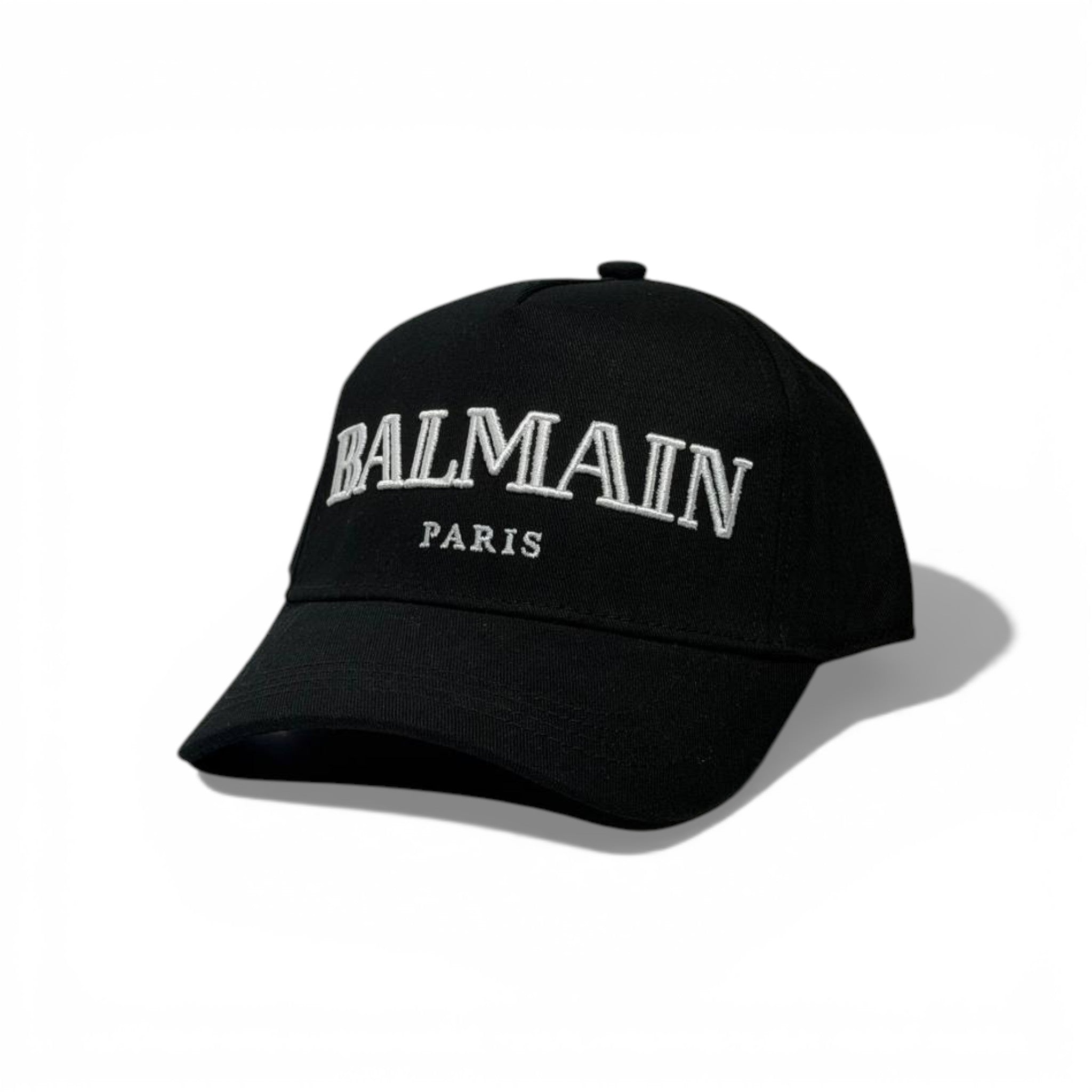 🖤🧢 BALMAIN PARIS EMBROIDERED BASEBALL CAP 🧢🖤