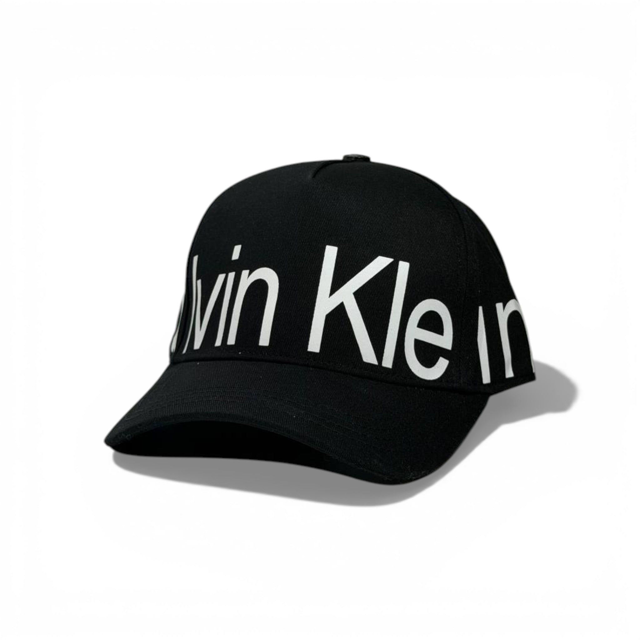 🧢 Calvin Klein Logo Baseball Cap – Black Minimal Designer Style ⚫✨