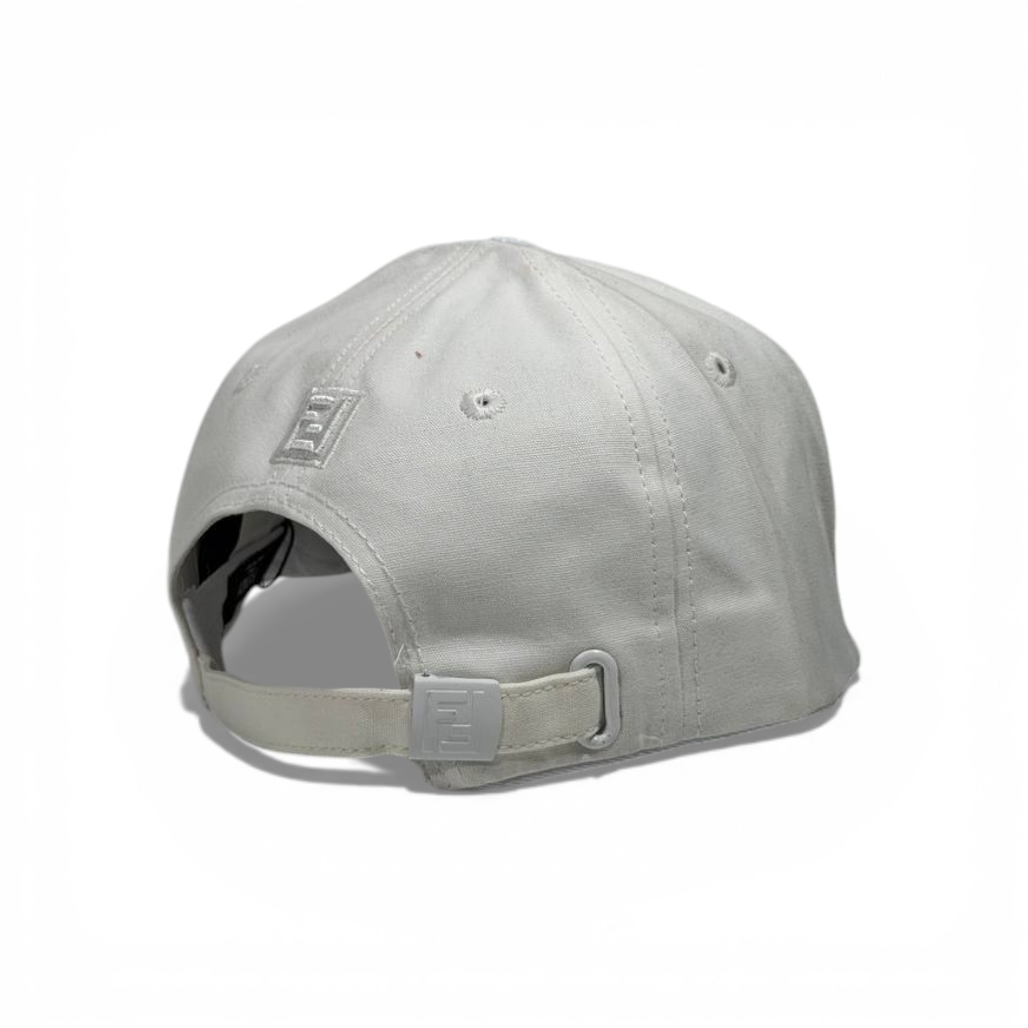 🧢✨ Fendi Roma Logo Baseball Cap – White Luxury Edition 🤍