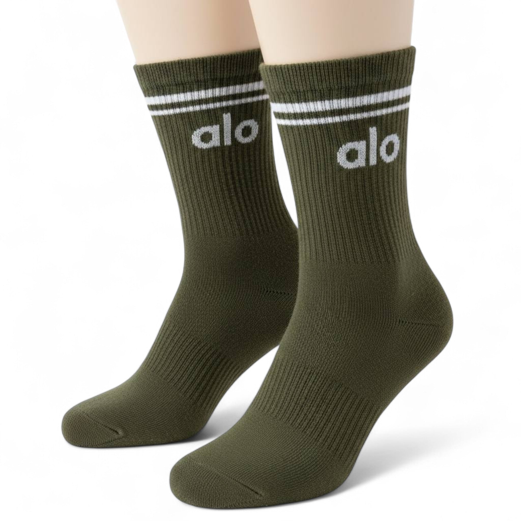 🧦 Alo Everyday Comfort Socks Set – 6 Pairs of Modern Classics