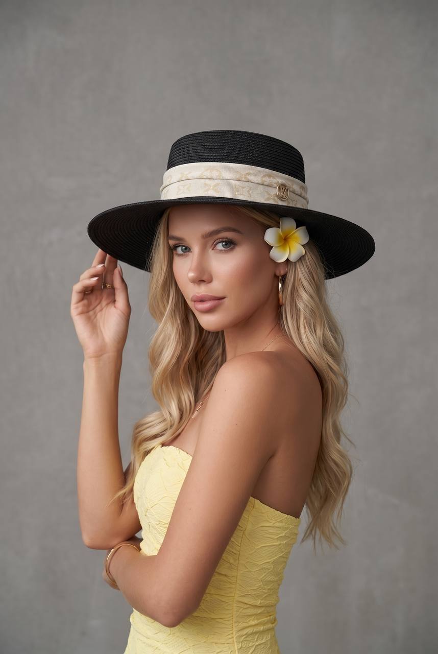 ✨ Louis Vuitton Riviera Summer Hat 🌴🖤