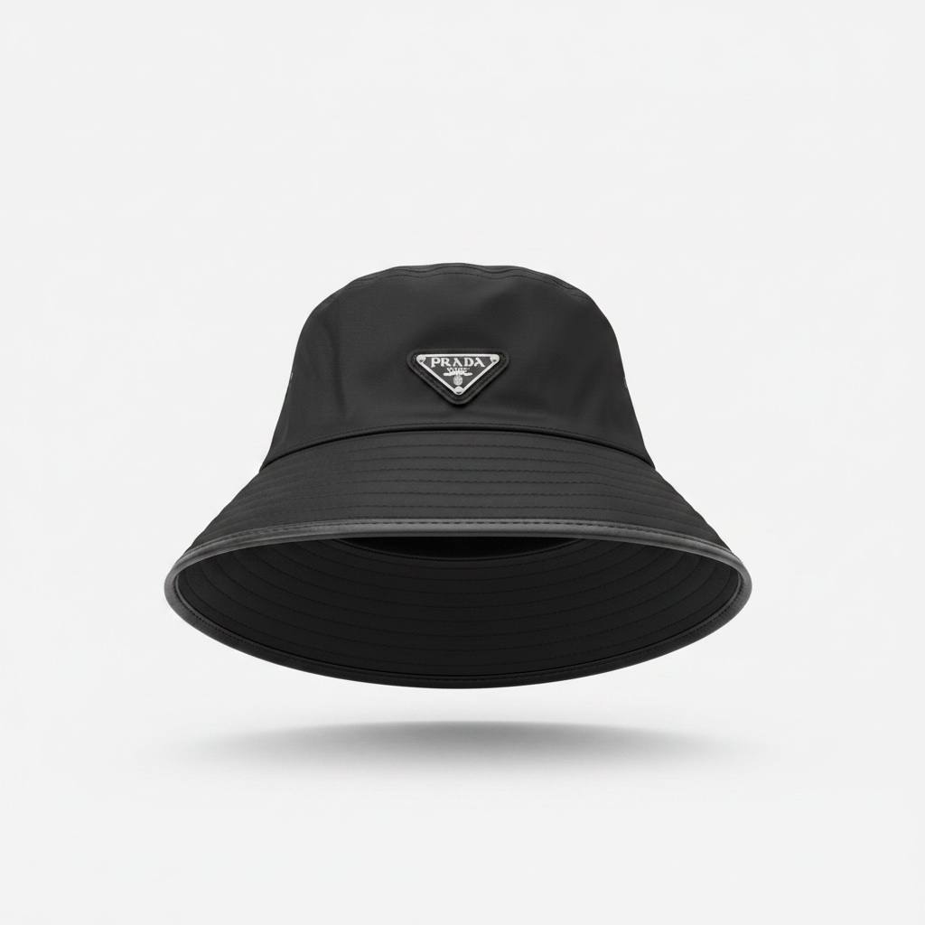 🖤 Prada Leather Bucket Hat ✨
