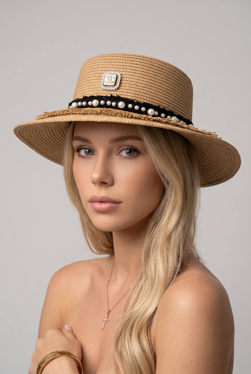 ✨ Chanel Pearl Riviera Hat 🤍🌴
