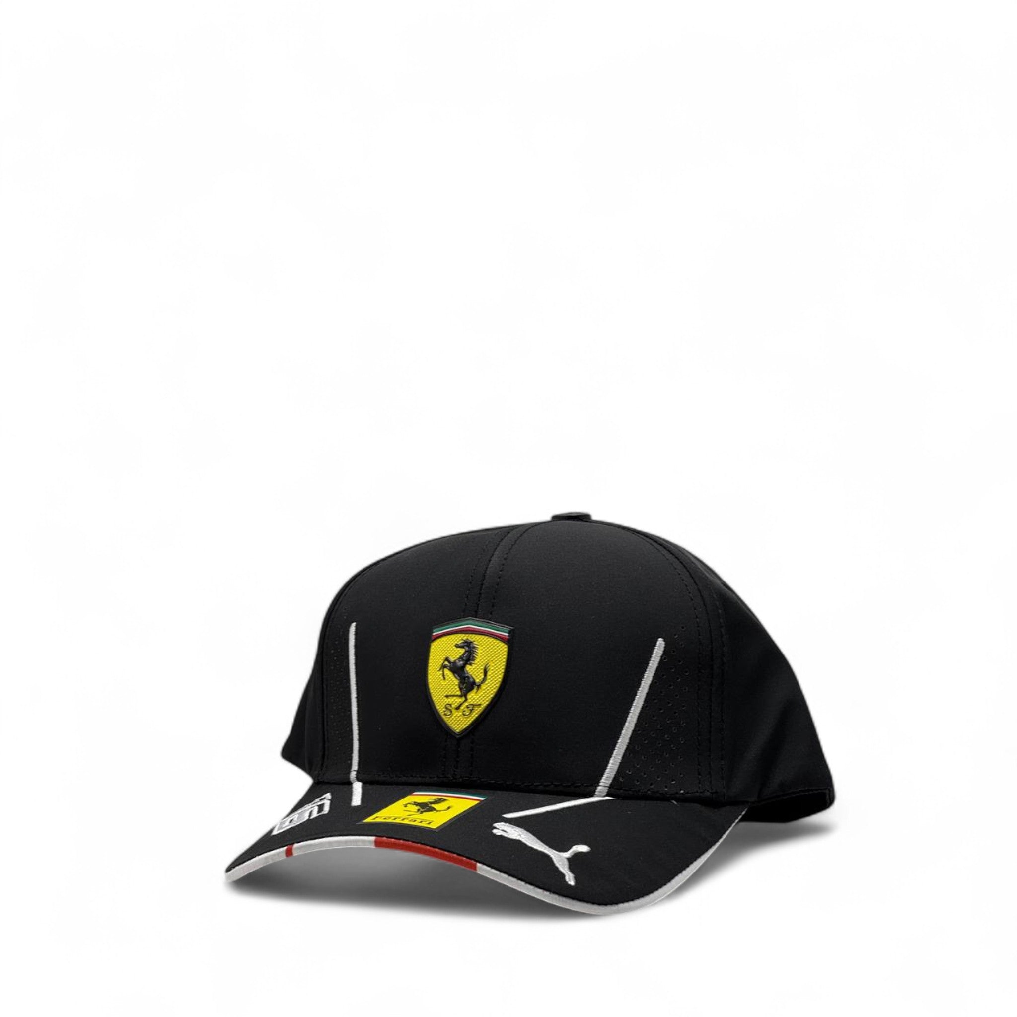 Ferrari x Puma Racing Cap โ Black Edition ๐๐ค
