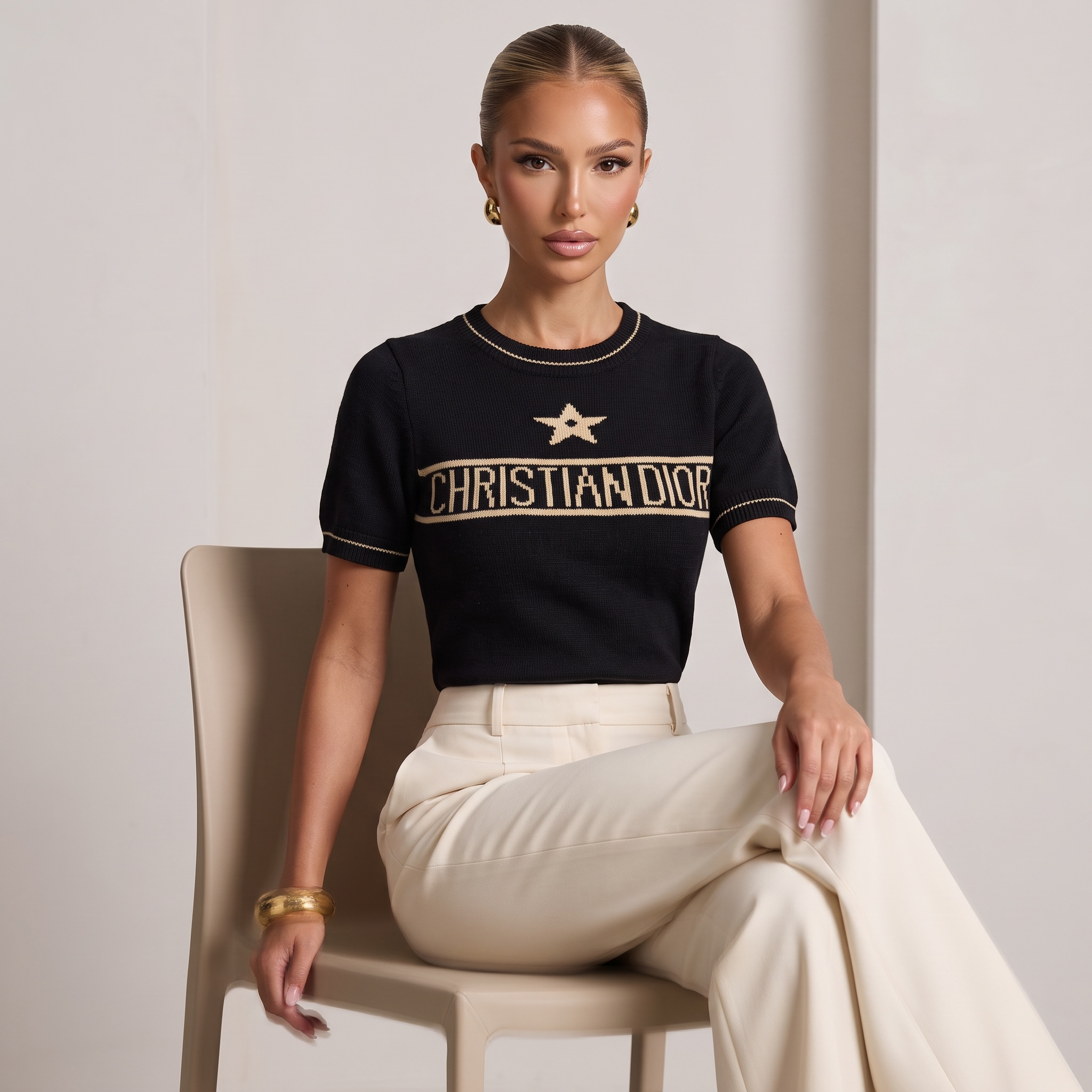 🖤 Christian Dior Knit Top (one size)